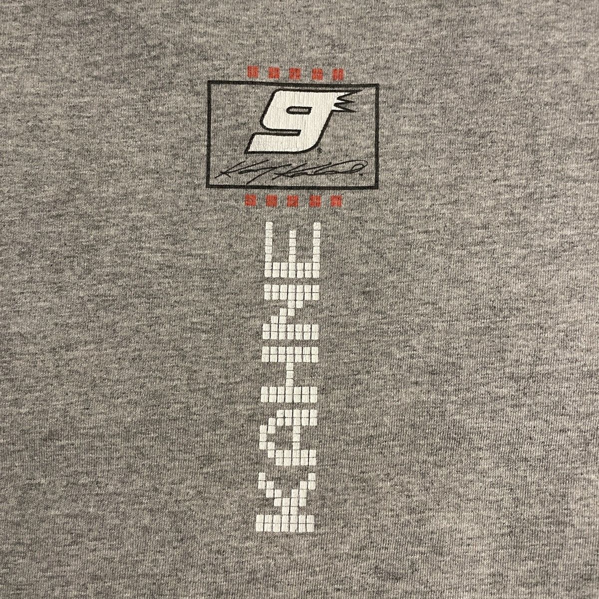 NASCAR Kasey Khane #9 Vintage NASCAR T Shirt (2006) Size US XL / EU 56 / 4 - 4 Thumbnail