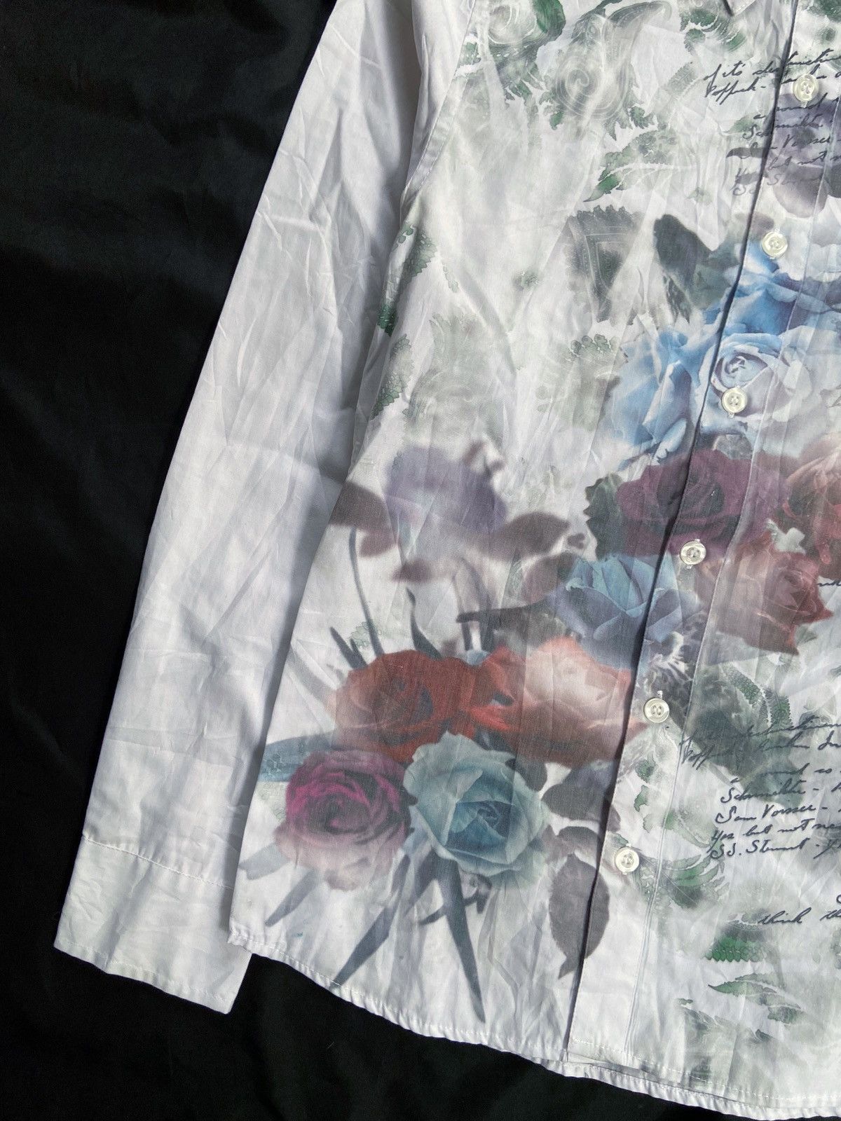 Japanese Brand XFRM FLOWERS BUTTON DOWN SHIRT Size US S / EU 44-46 / 1 - 5 Thumbnail