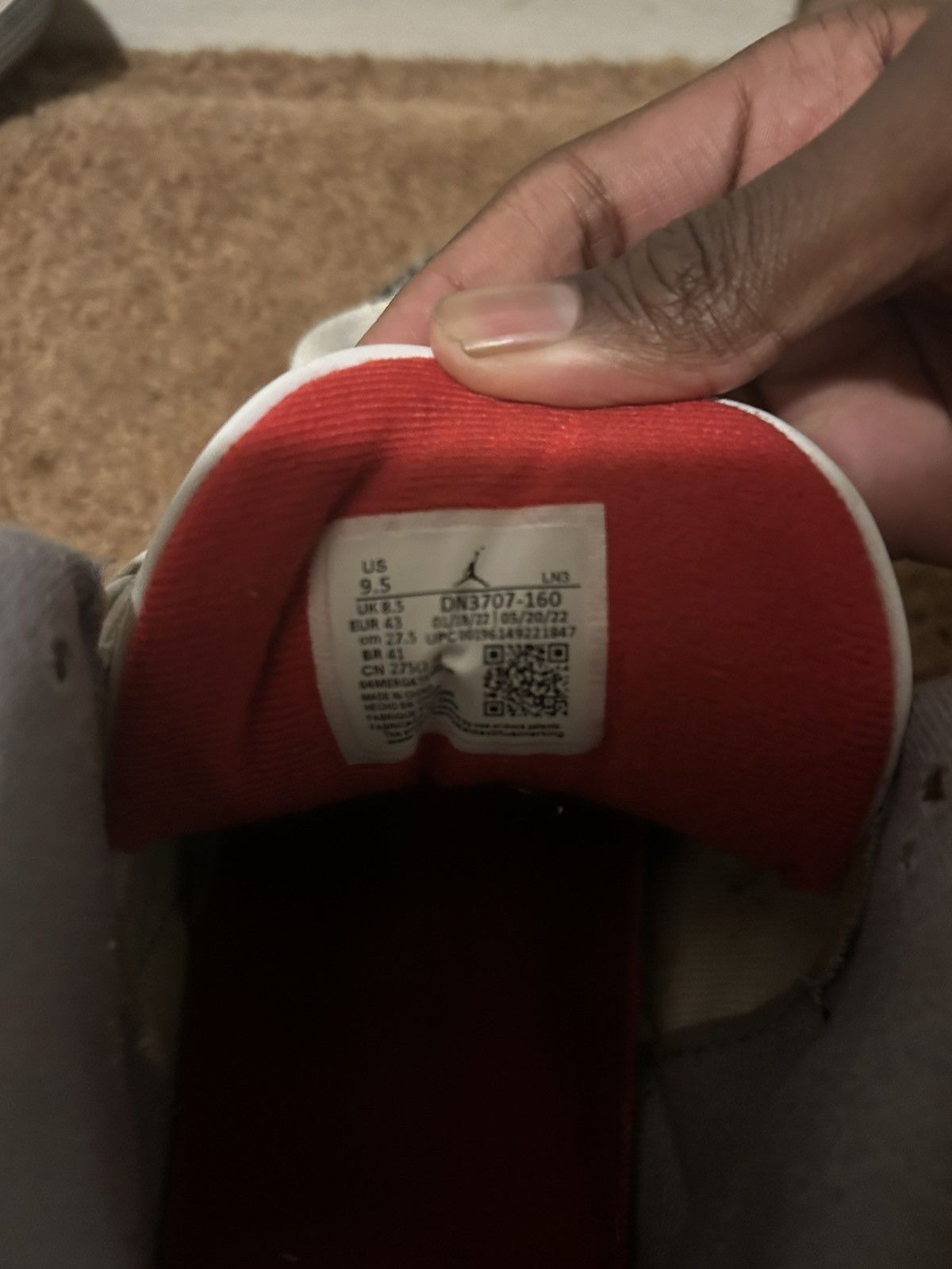 Jordan Brand jordan 3 fire red Size US 9.5 / EU 42-43 - 2 Thumbnail