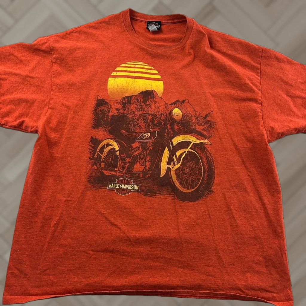 Harley Davidson Harley-Davidson T-Shirt Scottsdale AZ Short Sleeve Men 2XL Orange Size US XXL / EU 58 / 5 - 1 Thumbnail