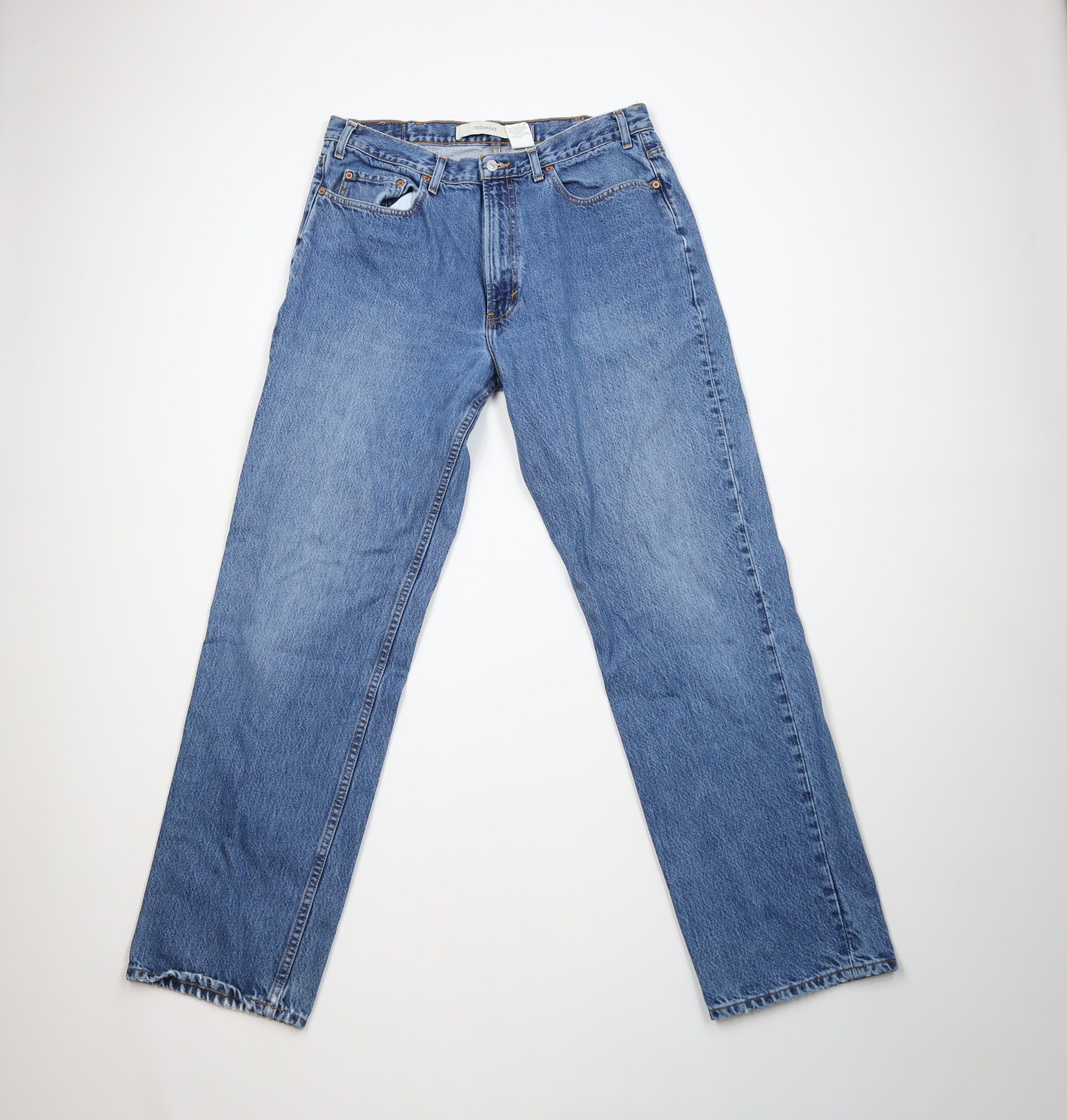 Gap Vintage Y2K 2000 Gap Relaxed Fit Denim Jeans Blue Cotton Size US 36 / EU 52 - 1 Thumbnail