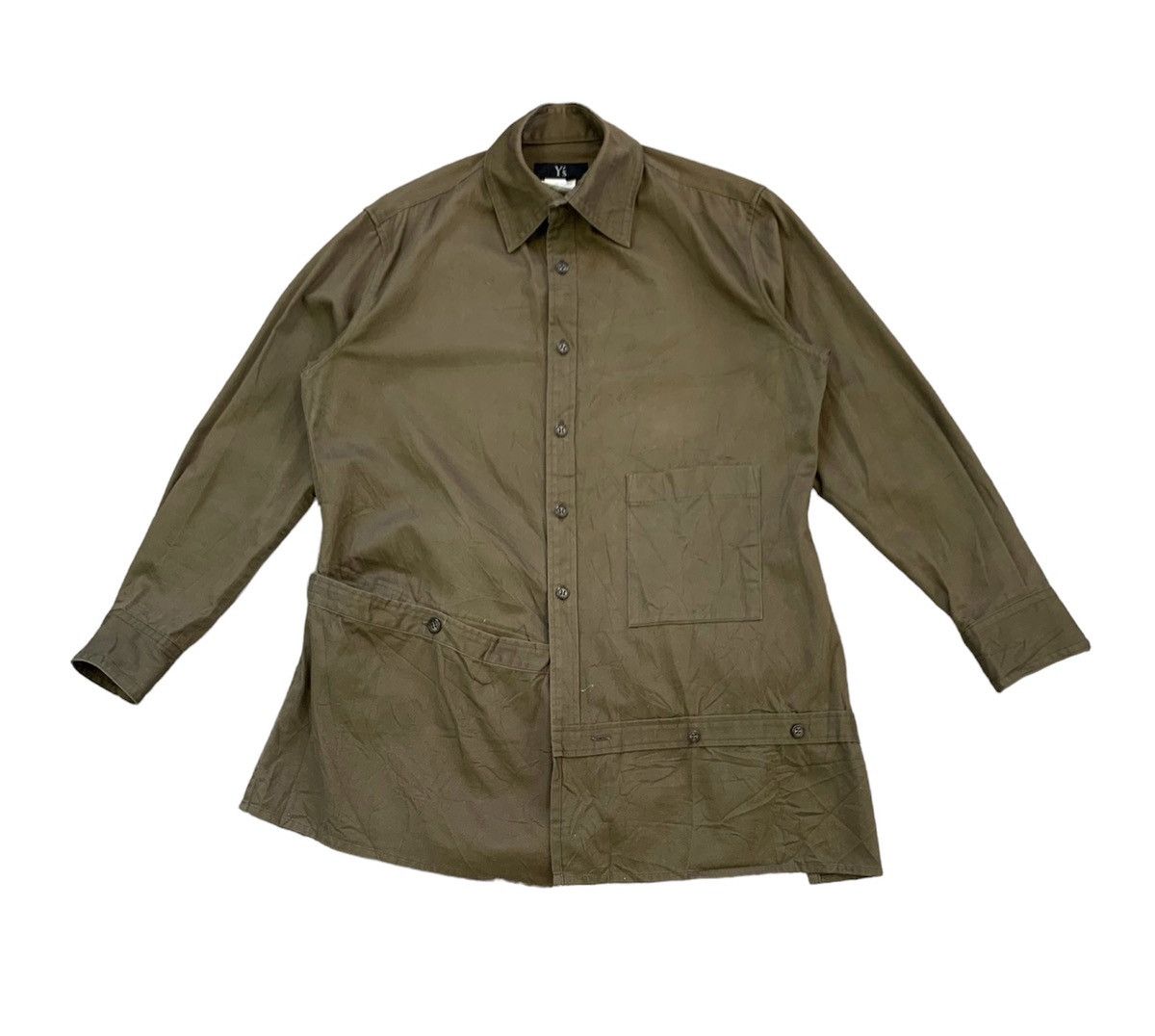Y's Yohji Yamamoto Military Girth Style Shirt Jacket