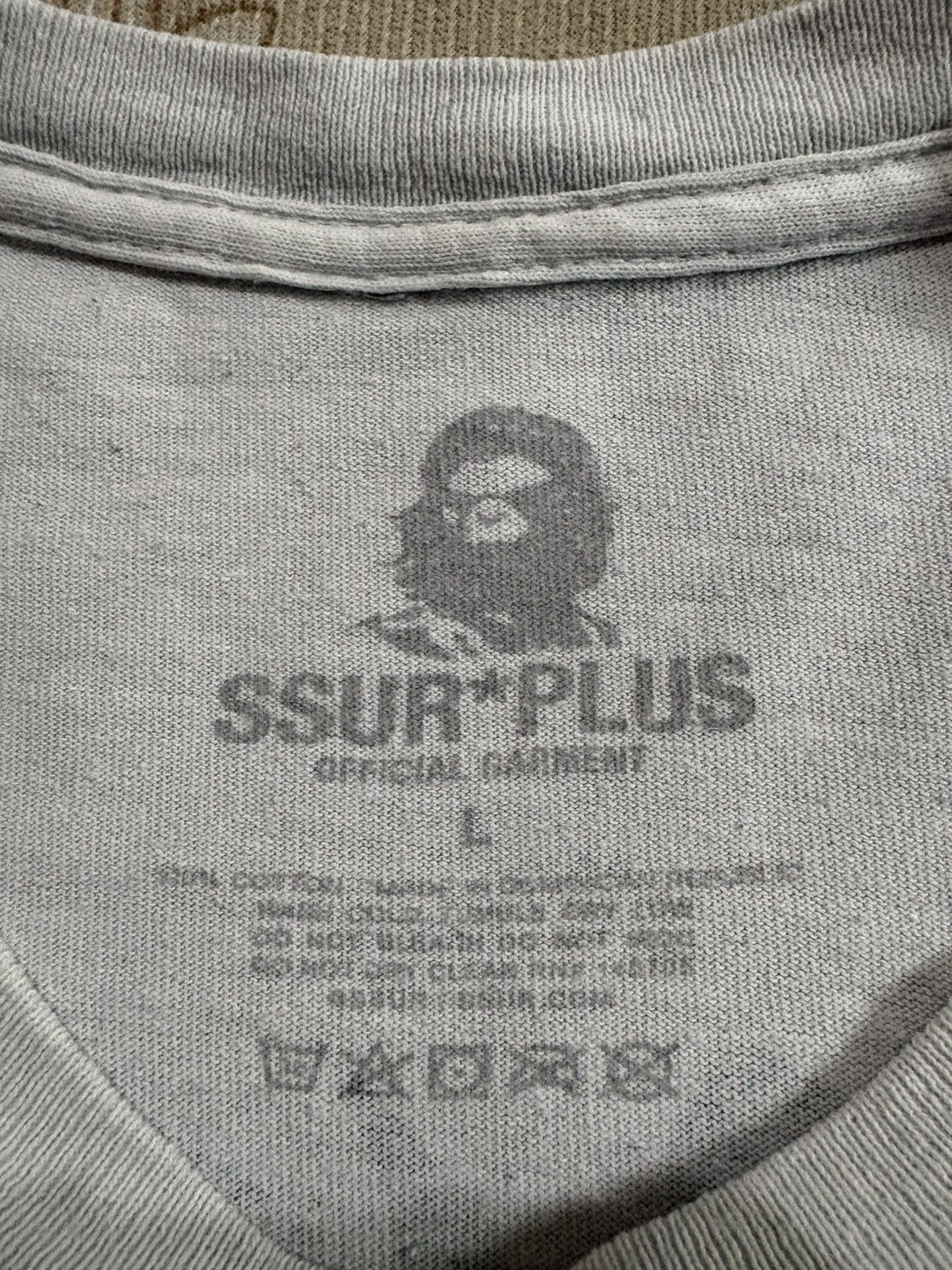 SSUR Japanese Brand SSUR PLUS Seditionaries Spellout Tee Size US L / EU 52-54 / 3 - 5 Thumbnail