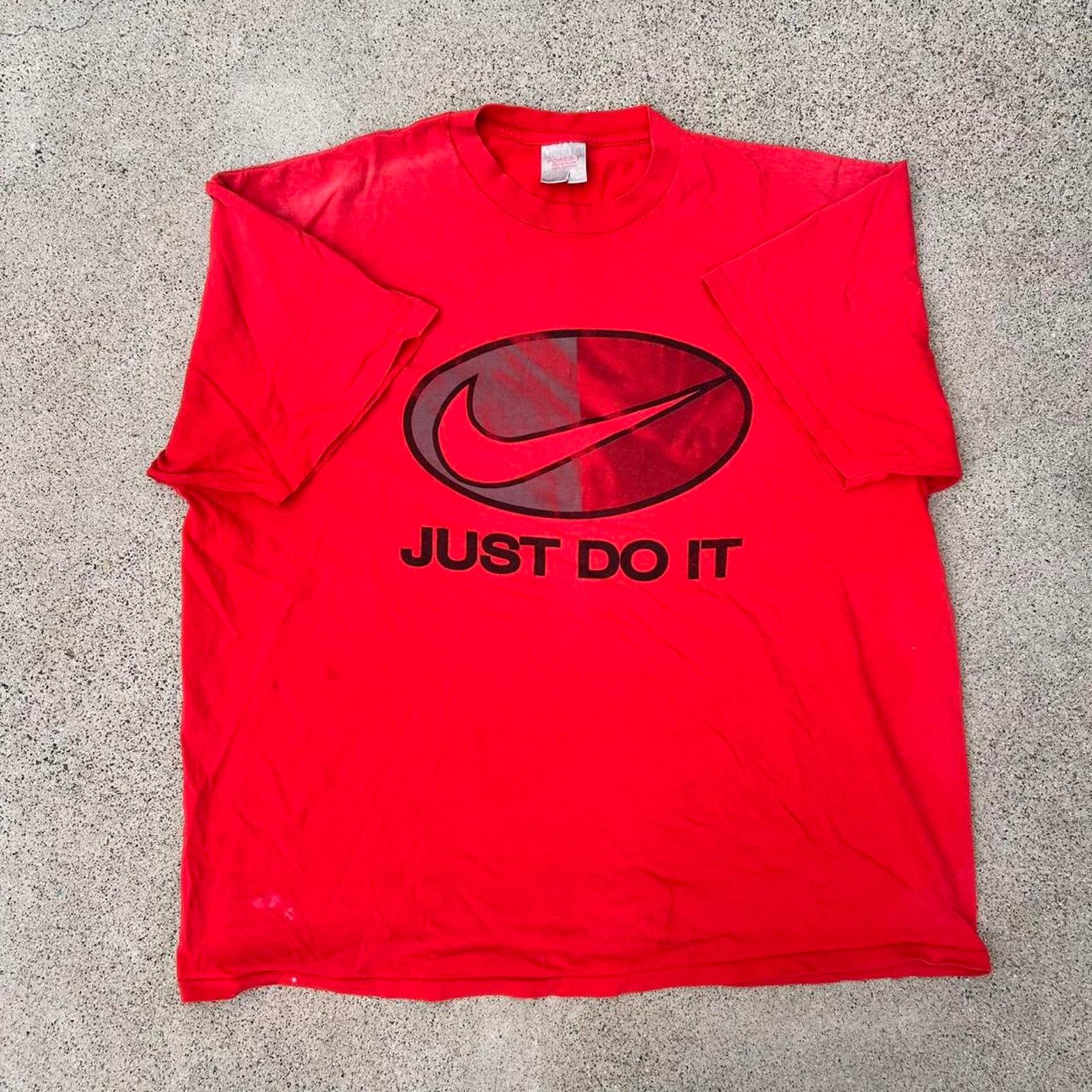 Nike Vintage 80s nike back swoosh single stitch Size US XXL / EU 58 / 5 - 2 Thumbnail