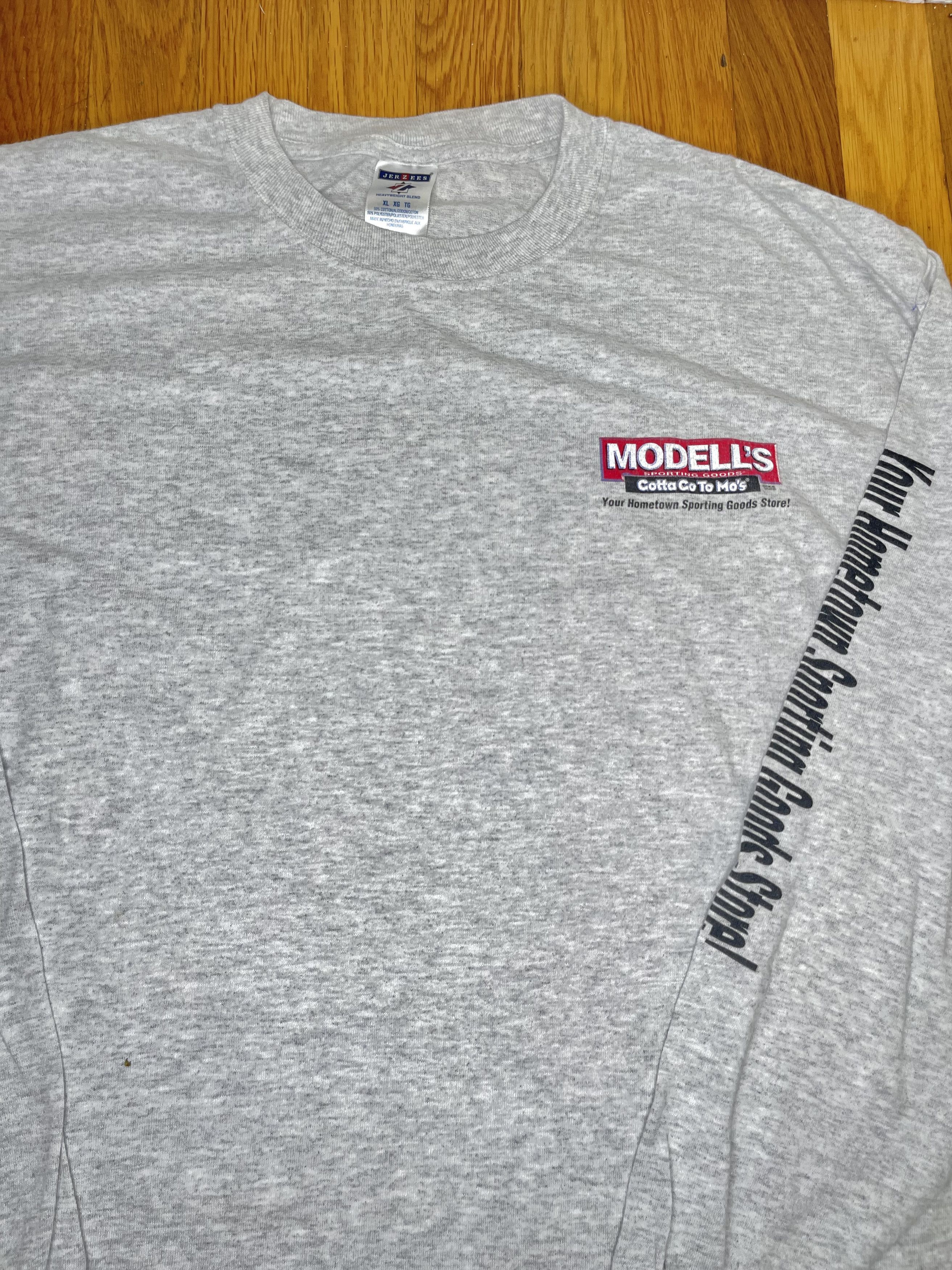Vintage Modell's Sporting Goods Vintage Work Uniform Long Sleeve Size US XL / EU 56 / 4 - 3 Thumbnail