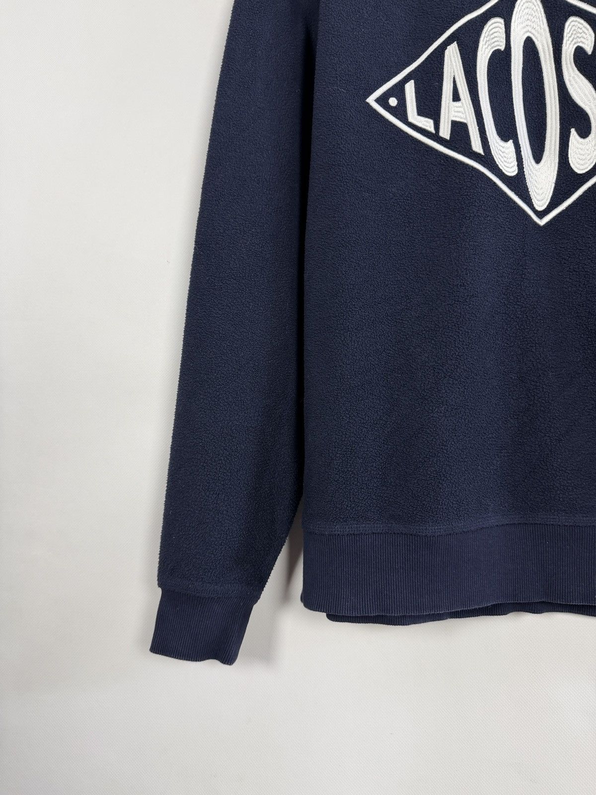 Lacoste Lacoste Live! Fleece Pullover Big Embroidered Logo Size XXL Size US XXL / EU 58 / 5 - 4 Thumbnail