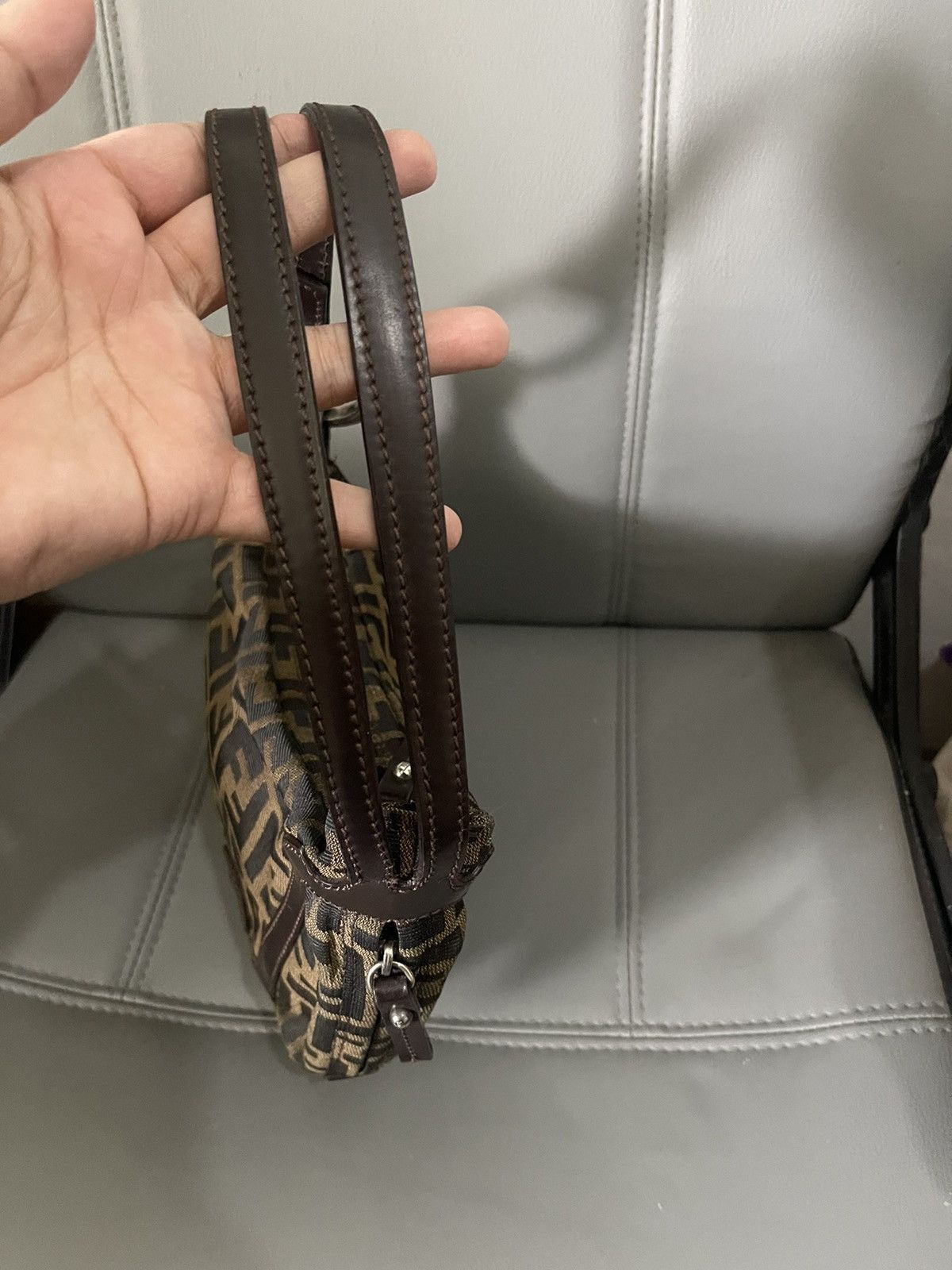Fendi × Vintage Fendi Zucca Oyster Baguette Size ONE SIZE - 12 Thumbnail