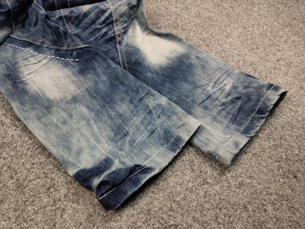 Japanese Brand × Vintage Vintage Japan Ross Carra Cargo Faded Denim Jeans Y2K Style Size US 30 / EU 46 - 9 Thumbnail