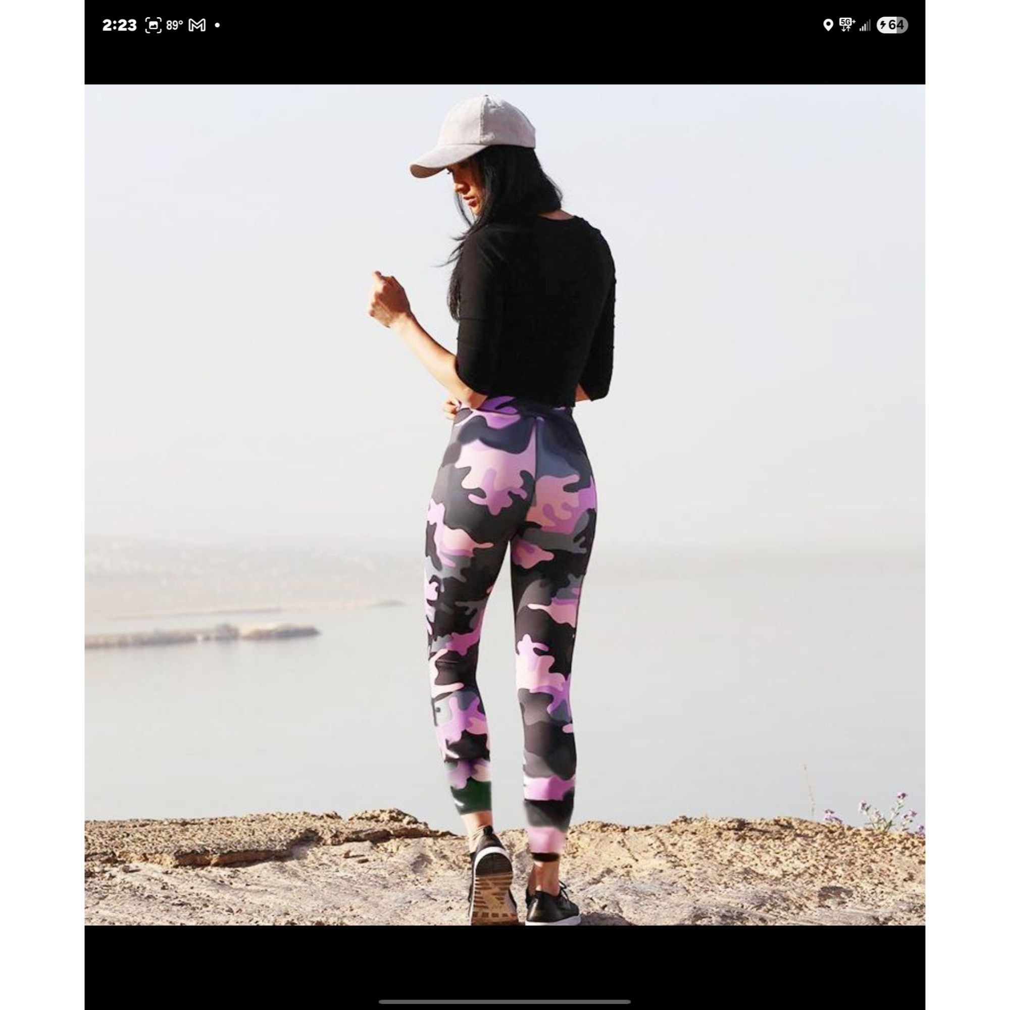 Other Swank Activewear Camo Leggings Women's Size Large Size 34" / US 12 / IT 48 - 3 Thumbnail