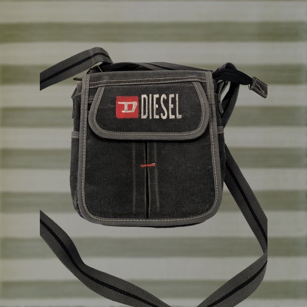 Diesel × Vintage 🔥 Rare Diesel Spare Parts Multipocket Faux