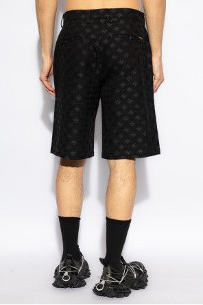 Amiri o1h1sh10525 Quad Jacquard Shorts in Black Size US 34 / EU 50 - 4 Thumbnail