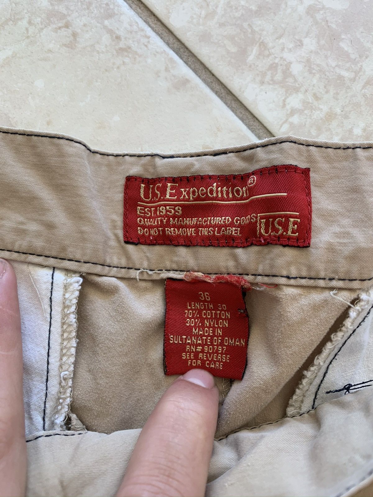 U.S. Expedition US expedition cargo pants Size US 36 / EU 52 - 3 Thumbnail