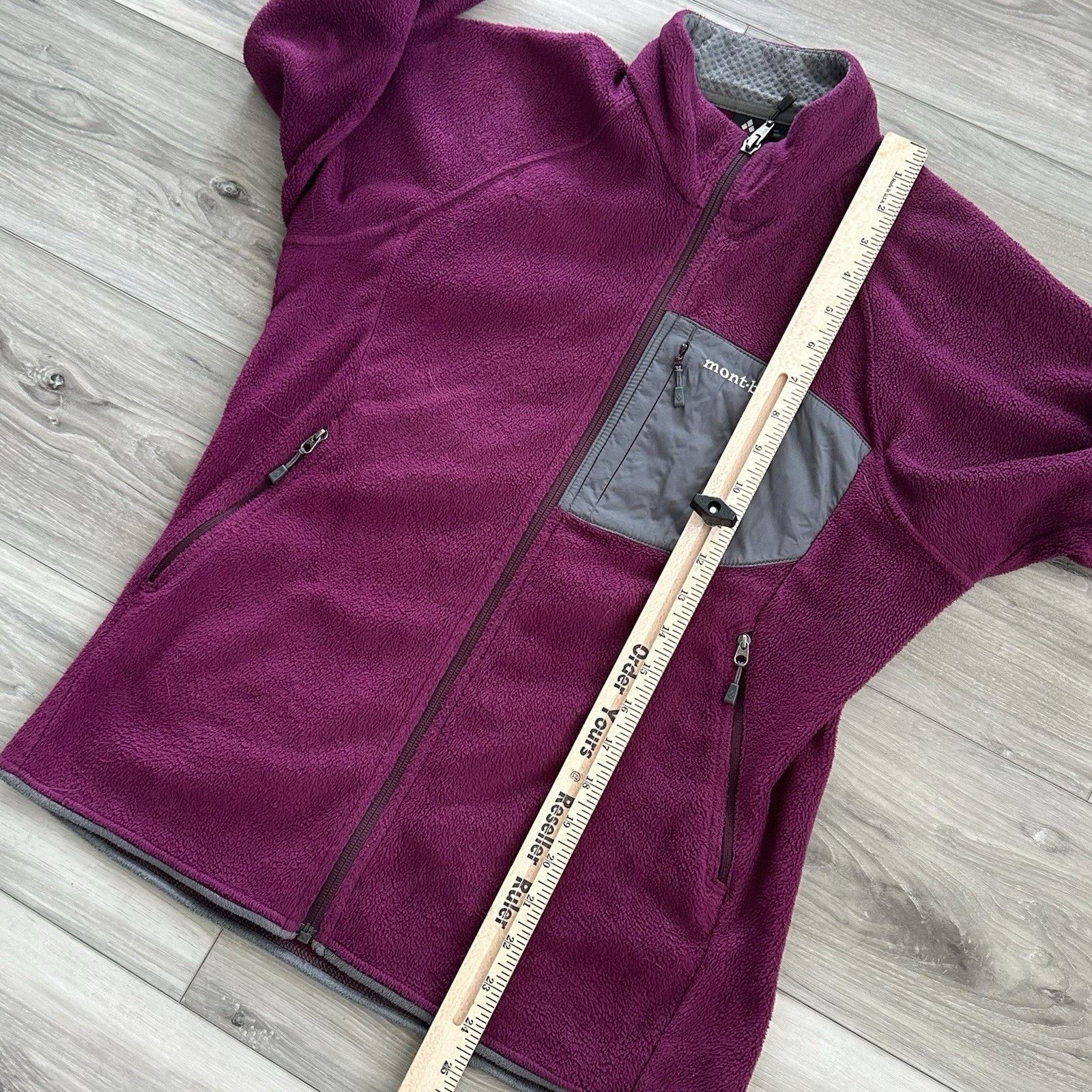Montbell MontBell Climaplus Pink Fleece Full Zip Jacket Womens Medium Size M / US 6-8 / IT 42-44 - 6 Thumbnail