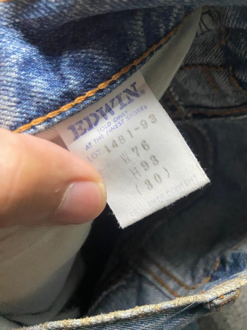 Edwin Vintage Edwin Light Wash Denim Jeans (172) Size US 30 / EU 46 - 4 Thumbnail