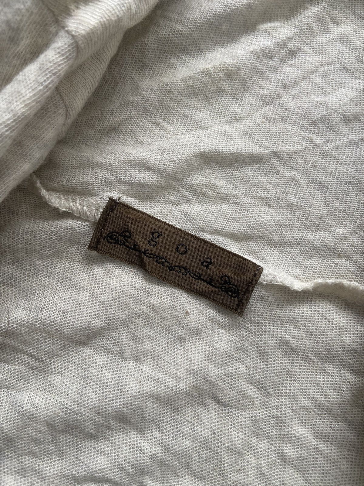 14th Addiction Vintage 2000s G.O.A Asymmetrical Buttonless Cardigan Size M / US 6-8 / IT 42-44 - 6 Thumbnail