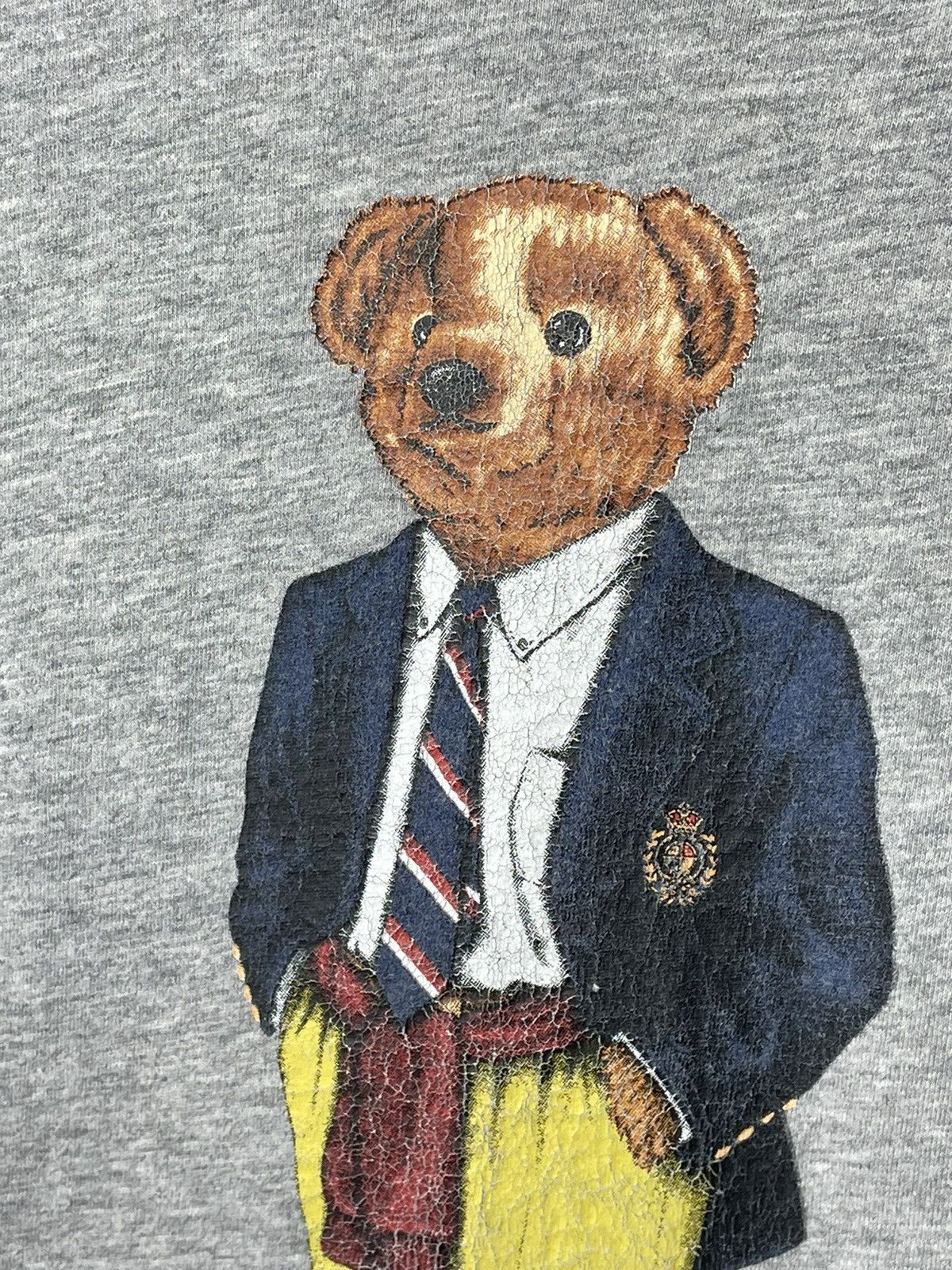 Polo Ralph Lauren × RRL Ralph Lauren × Vintage T-Shirt Polo Bear OG Vintage Size US XXL / EU 58 / 5 - 5 Thumbnail