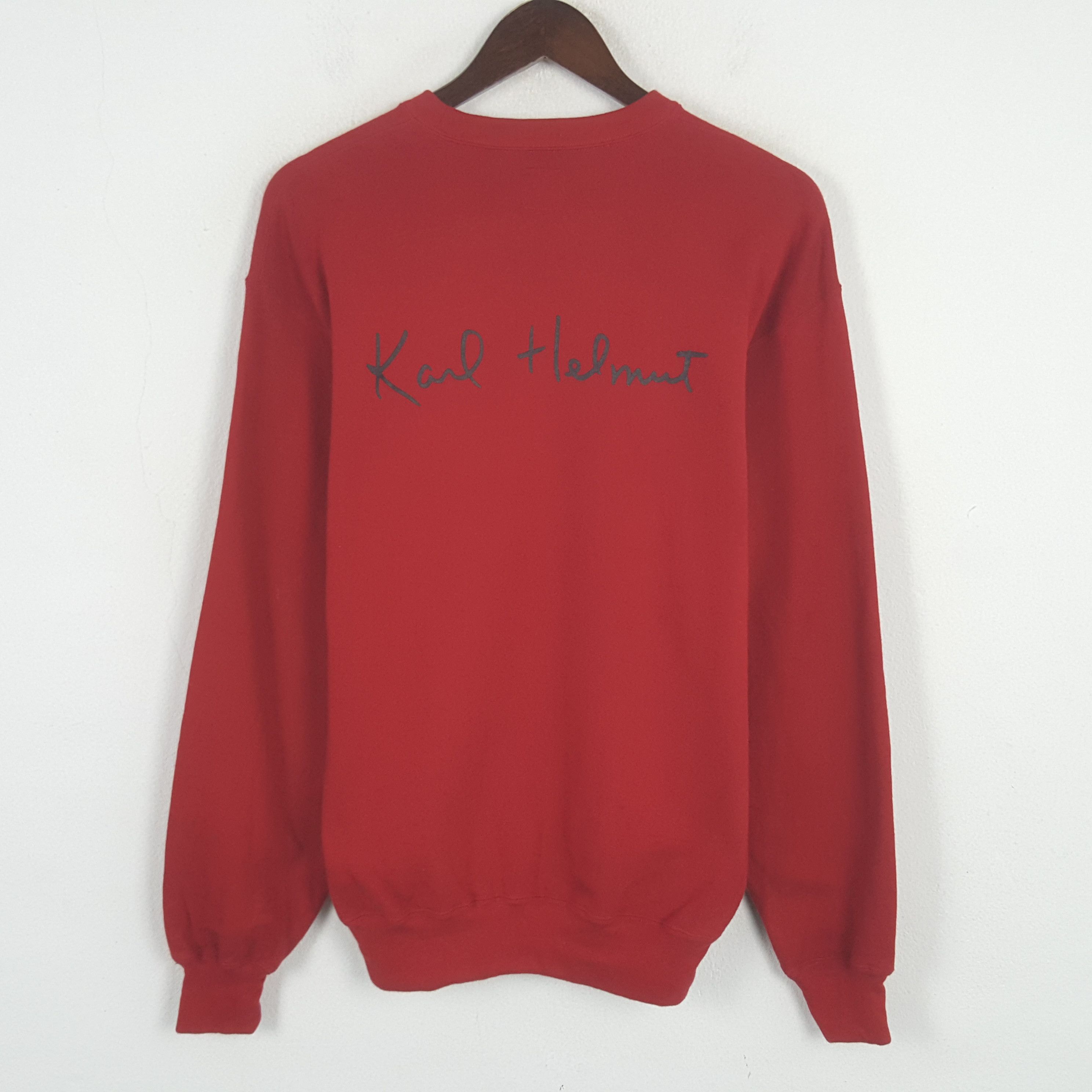 Japanese Brand × Karl Helmut × Vintage Vintage Karl Helmut Sweatshirt Size US M / EU 48-50 / 2 - 3 Thumbnail