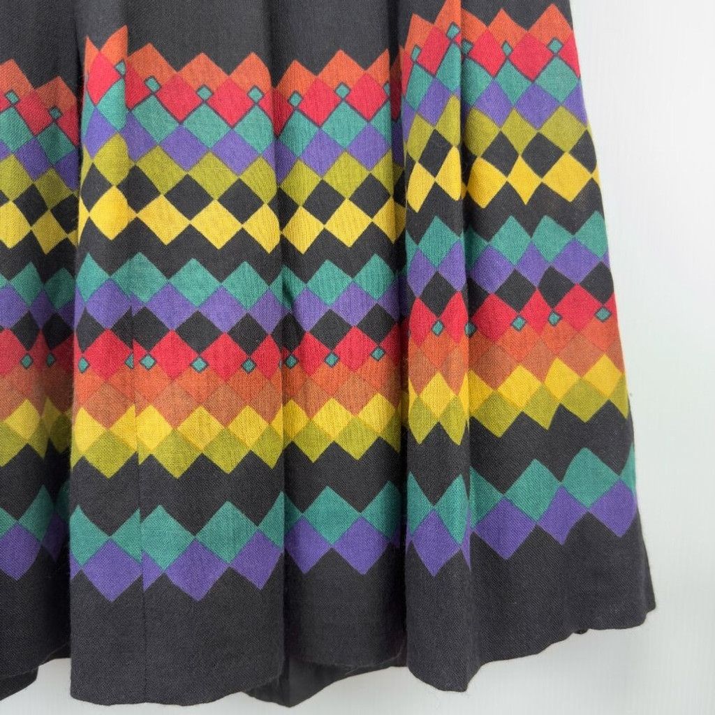 Nina Ricci NINA RICCI Boutique Paris VTG Wool Academia Boho EU 38 / M Size 32" / US 10 / IT 46 - 10 Thumbnail
