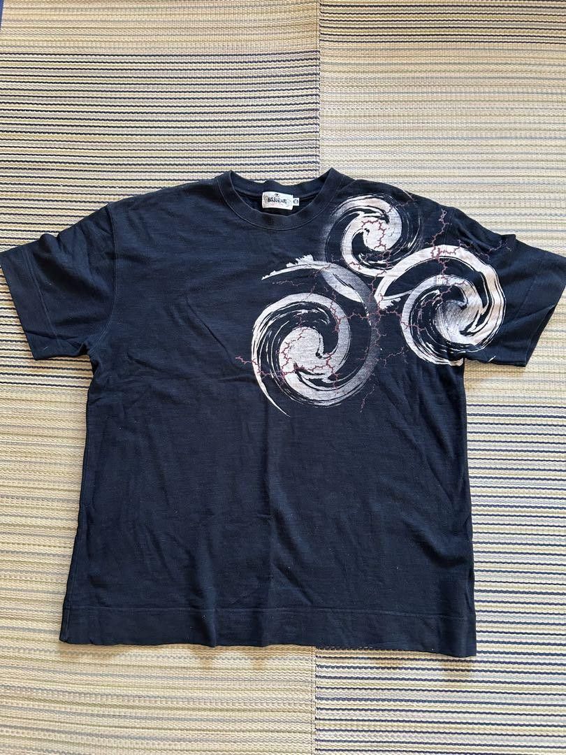 Japanese Brand Karakuridamashii Printed Short Sleeve T-Shirt Black XXL Size US XXL / EU 58 / 5 - 1 Thumbnail