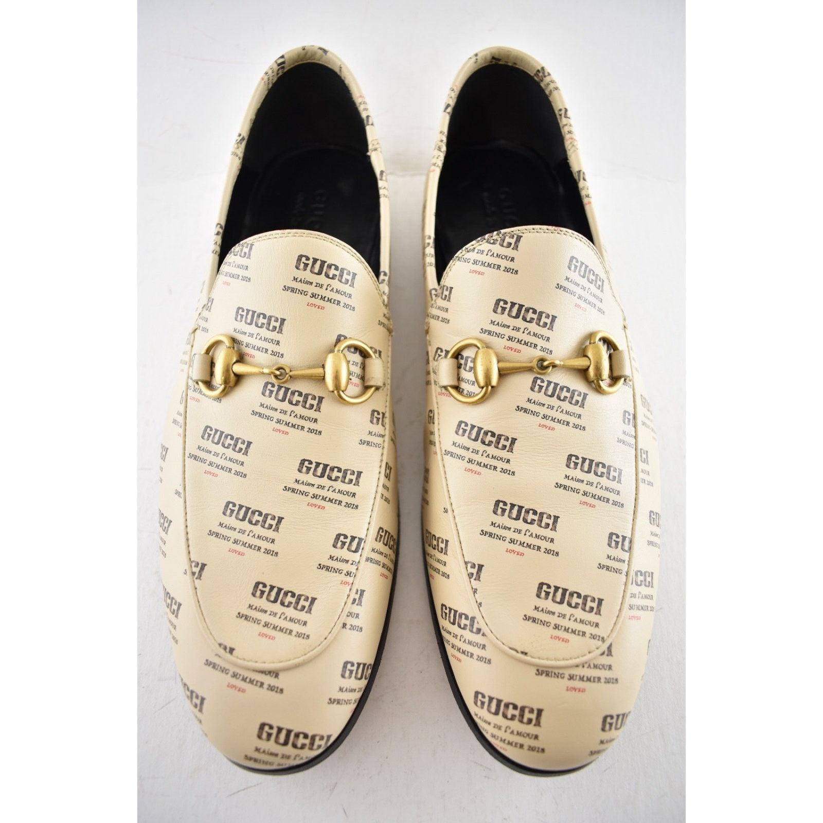 Gucci Gucci Brixton Soy Black Stamp Horsebit Loafer Flat G9 US10 Size US 10 / EU 43 - 8 Thumbnail