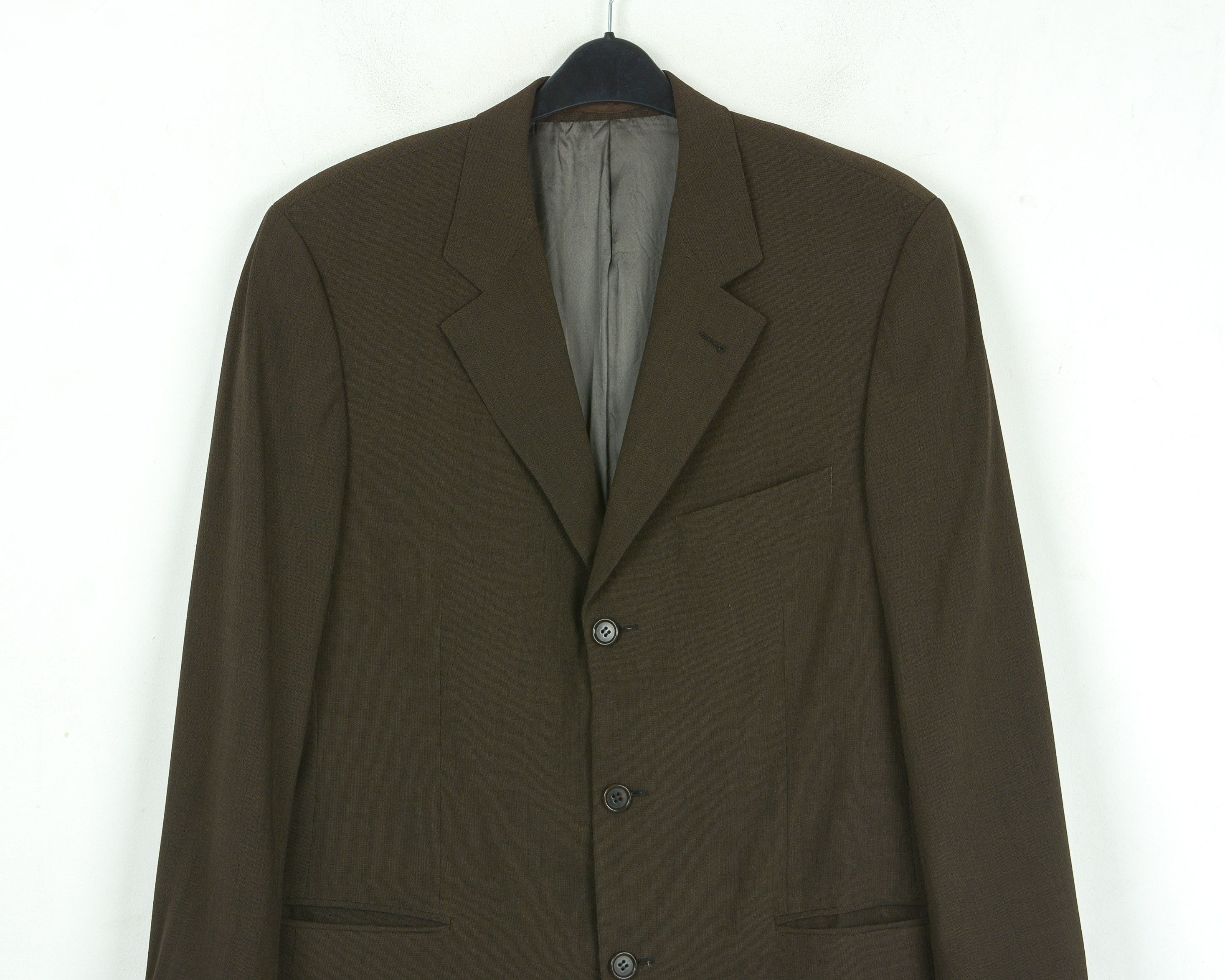 Hugo Boss Bernies Einstein Omega Wool Blazer Suit Jacket EU 50 Coat Size 40R - 2 Thumbnail