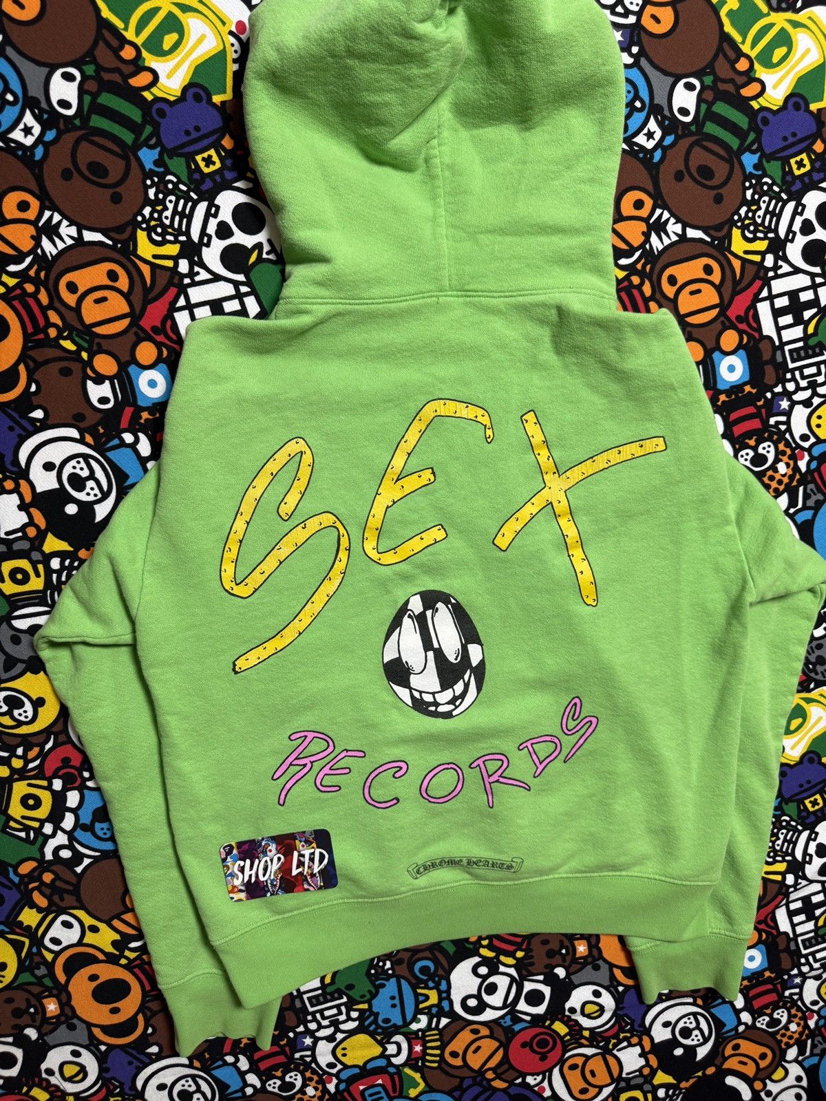 Chrome Hearts Chrome Hearts Green Matty Boy Records Pullover Hoodie Size US S / EU 44-46 / 1 - 12 Thumbnail