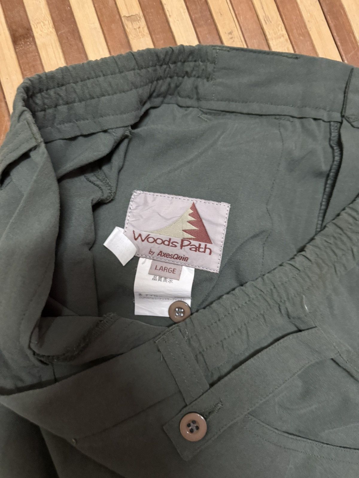 Japanese Brand Woods Pants Cargo Pants / Bush Pants / Streetwear / W31X30 Size US 31 - 7 Thumbnail