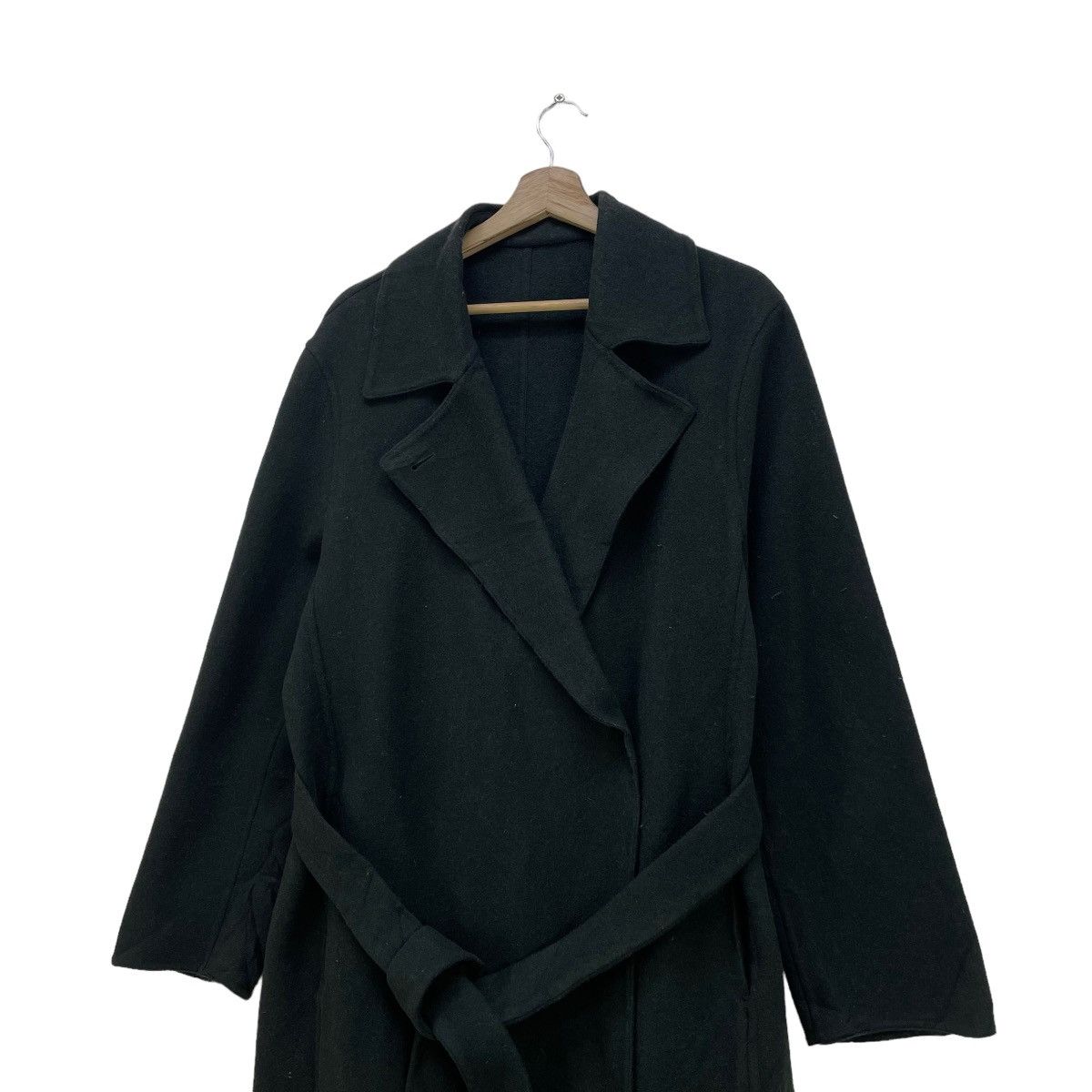 Uniqlo Designer Ines De La Fressange Paris Overcoat Size L / US 10 / IT 46 - 3 Thumbnail