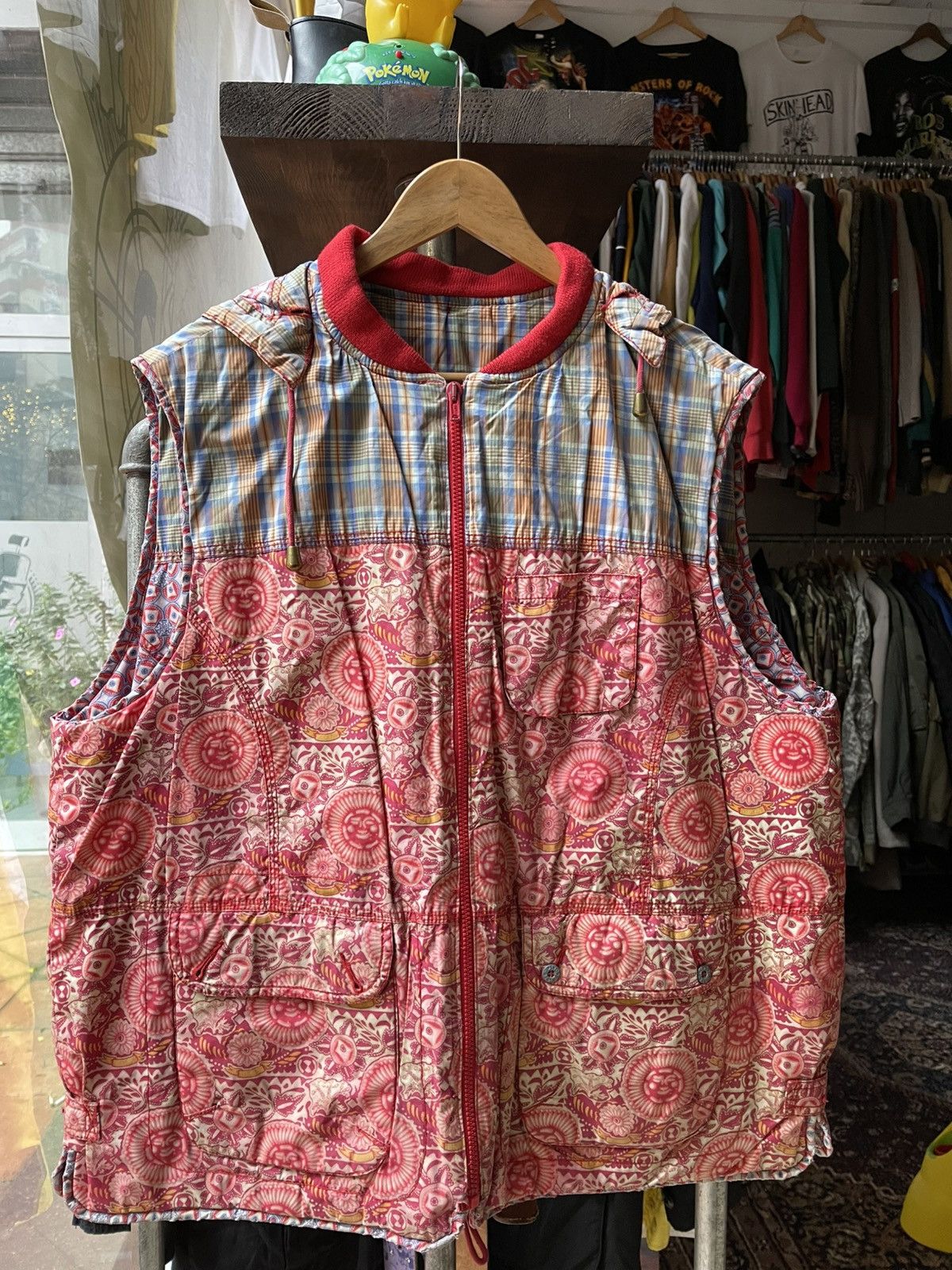 Oilily Vintage Oilily Vest Reversible 80s Size US L / EU 52-54 / 3 - 7 Thumbnail