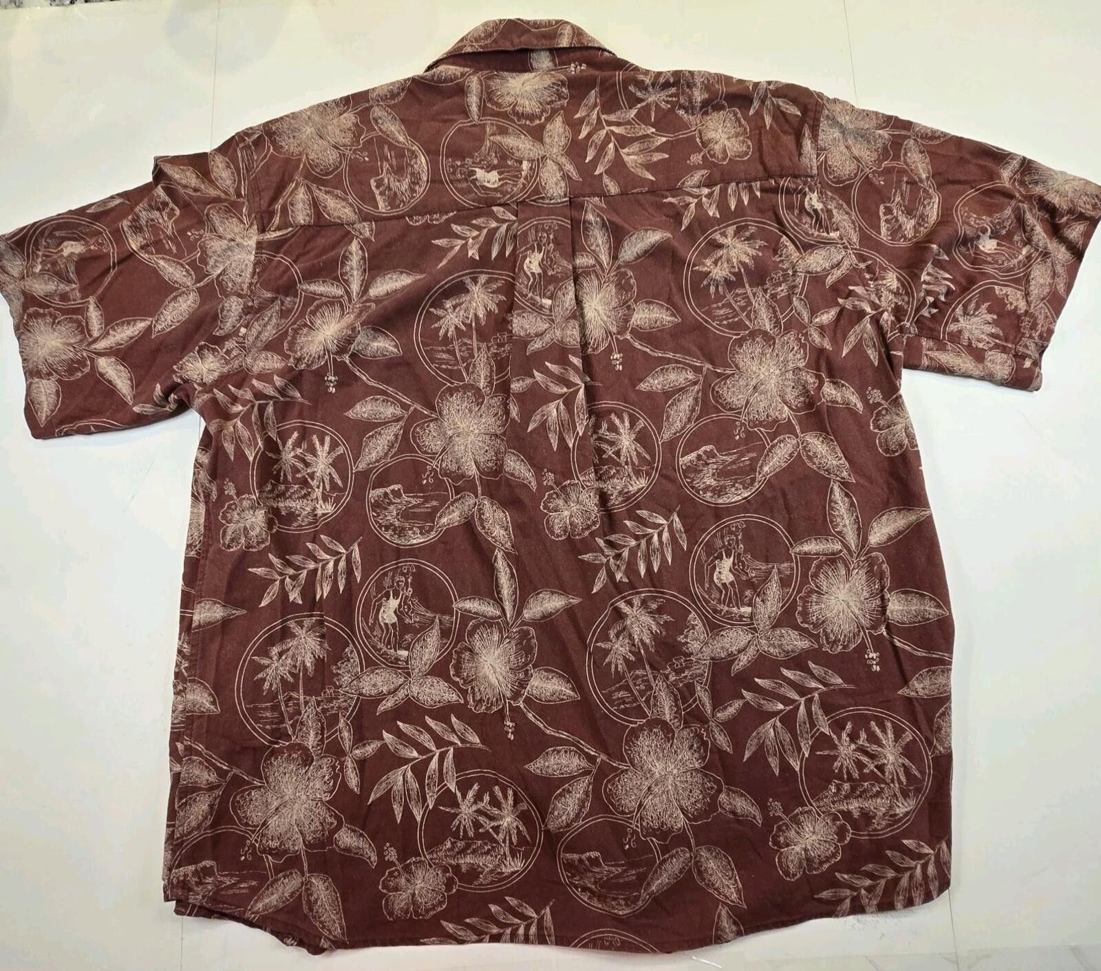 Summit Clothing Vintage Summa SILK Hawaiian Shirt Men's Size XL Red Floral Size US XL / EU 56 / 4 - 9 Thumbnail