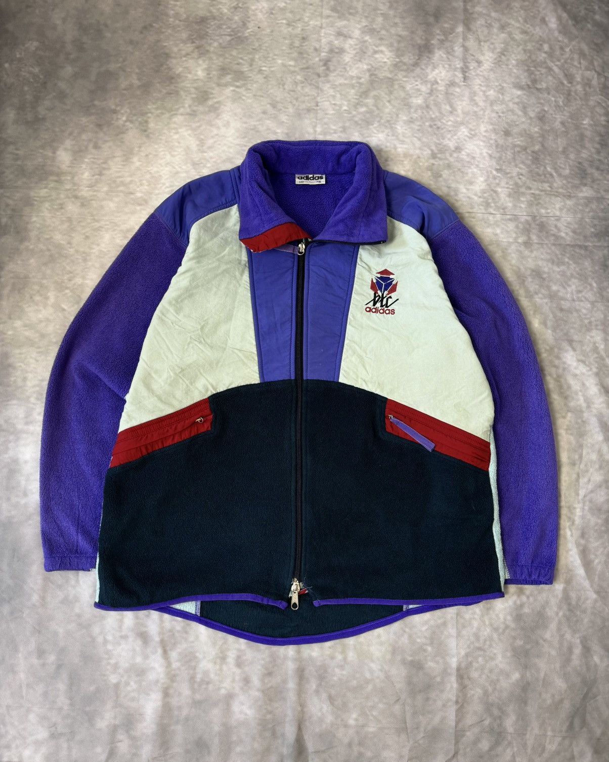 Adidas Vintage adidas Fleece Jacket – Polartec – Size M Size US M / EU 48-50 / 2 - 1 Thumbnail