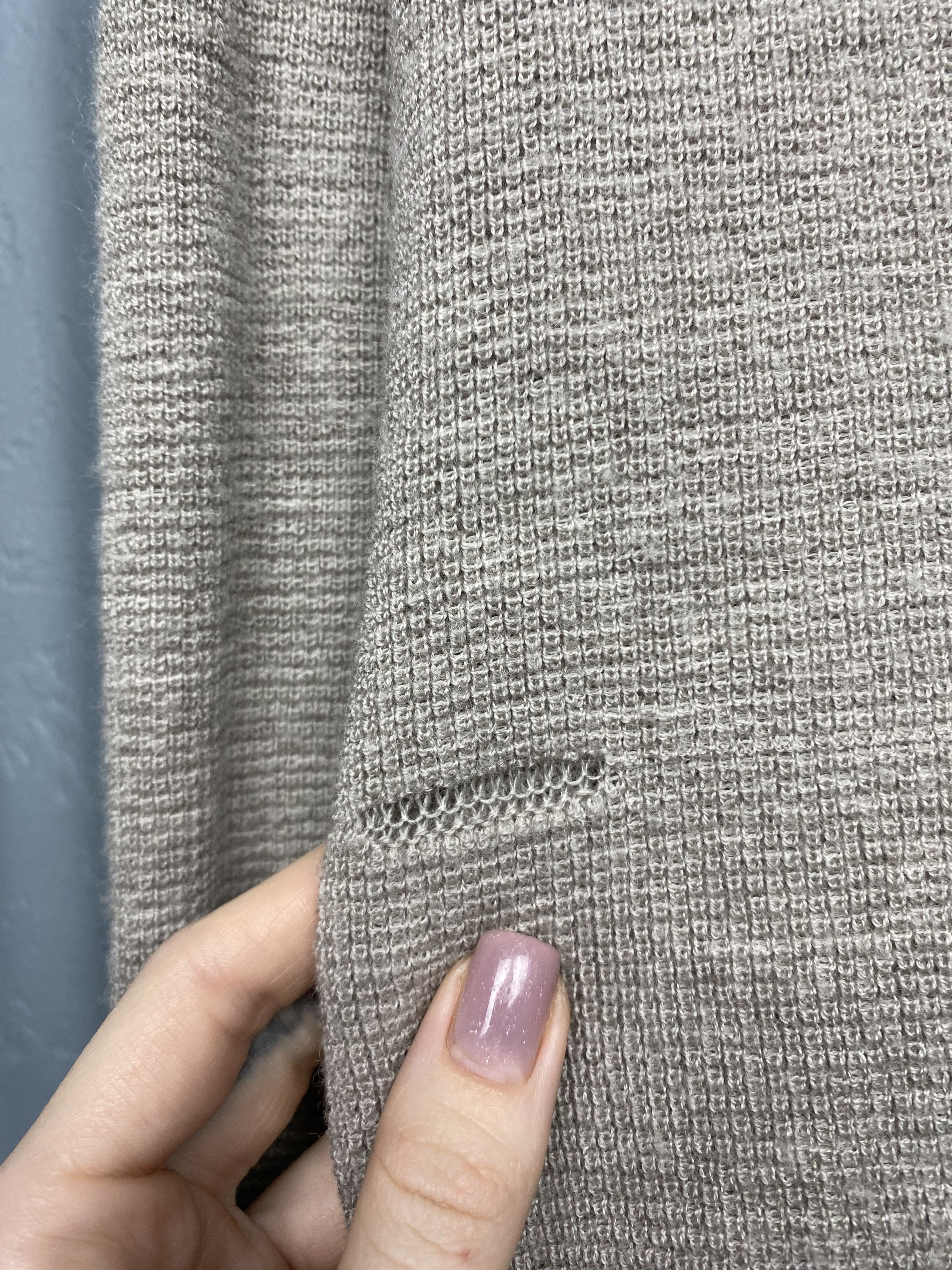 Allsaints AllSaints Mens Ivar Crew Neck Merino Wool Knit Sweater Size US XXL / EU 58 / 5 - 7 Thumbnail