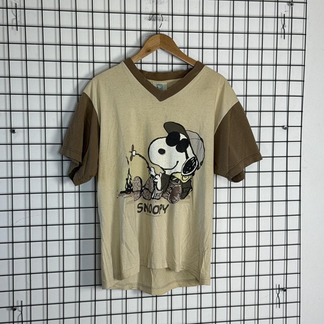 Vintage Vintage T shirt Graphic Snoopy Peanuts 90s Size US L / EU 52-54 / 3 - 3 Thumbnail