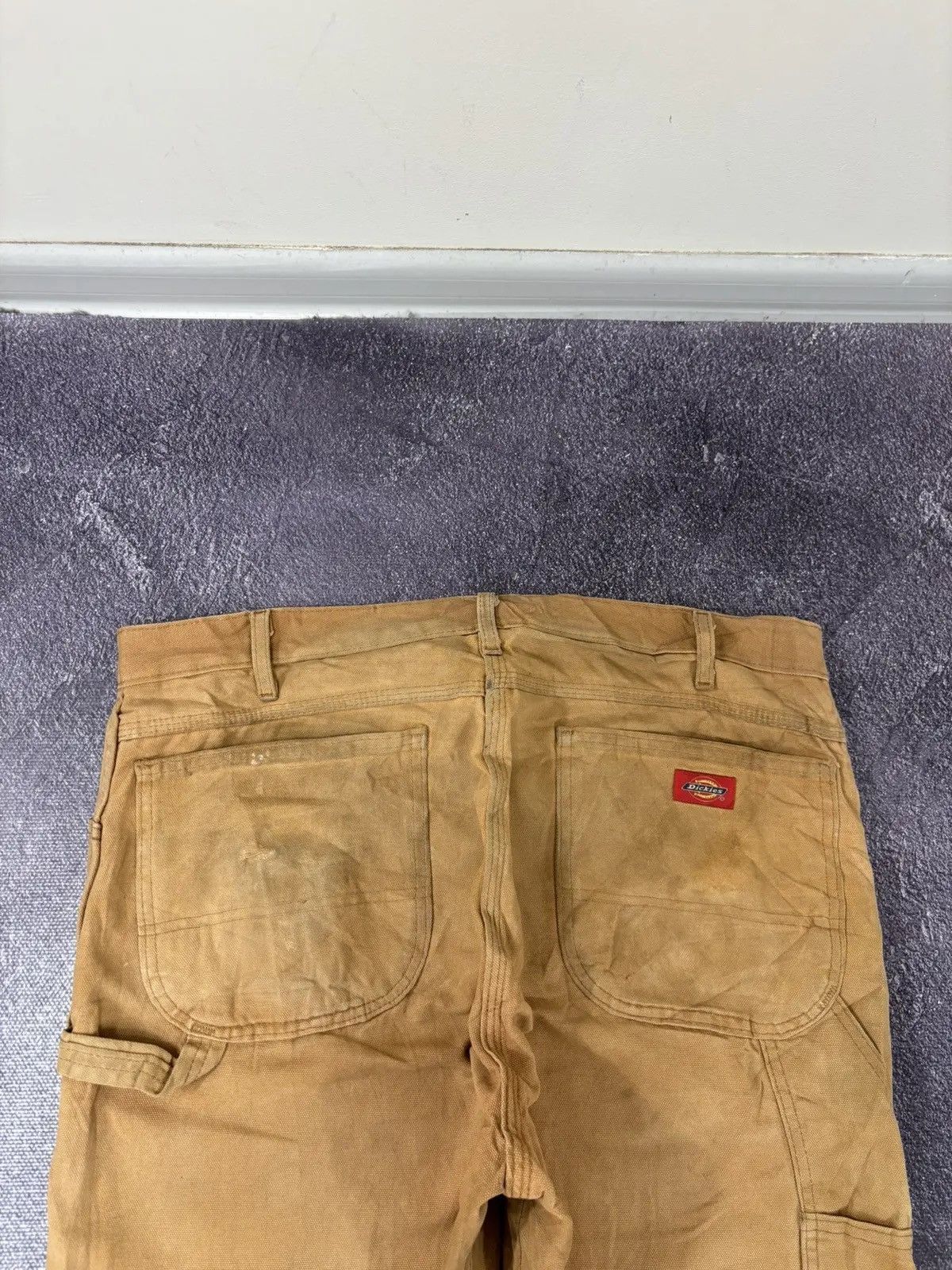 Dickies × Vintage Vintage Dickies USA Distressed Denim Faded Work Baggy Pants Size US 36 / EU 52 - 5 Thumbnail
