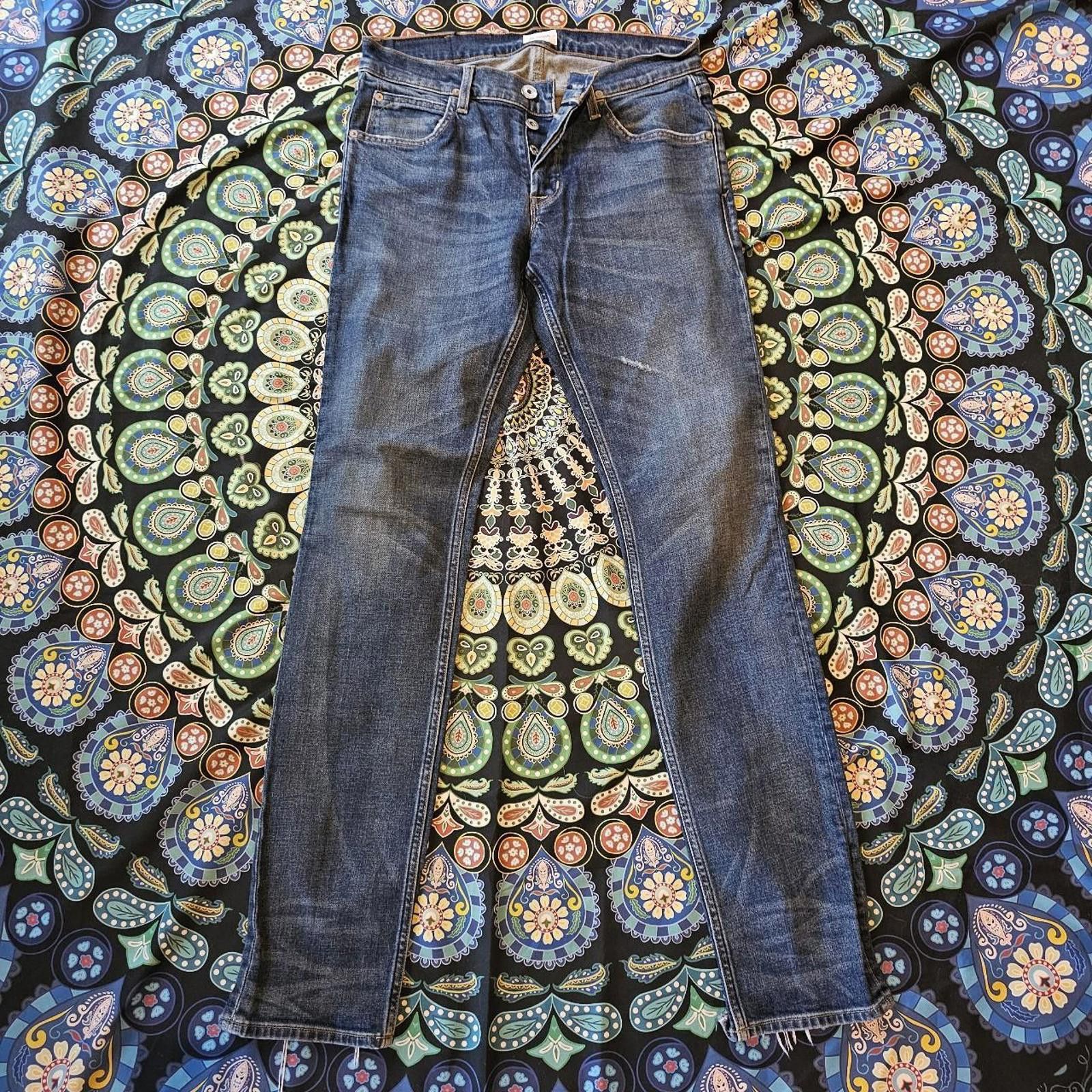 Hudson Hudson Men's Blue Jeans Size US 31 - 1 Thumbnail