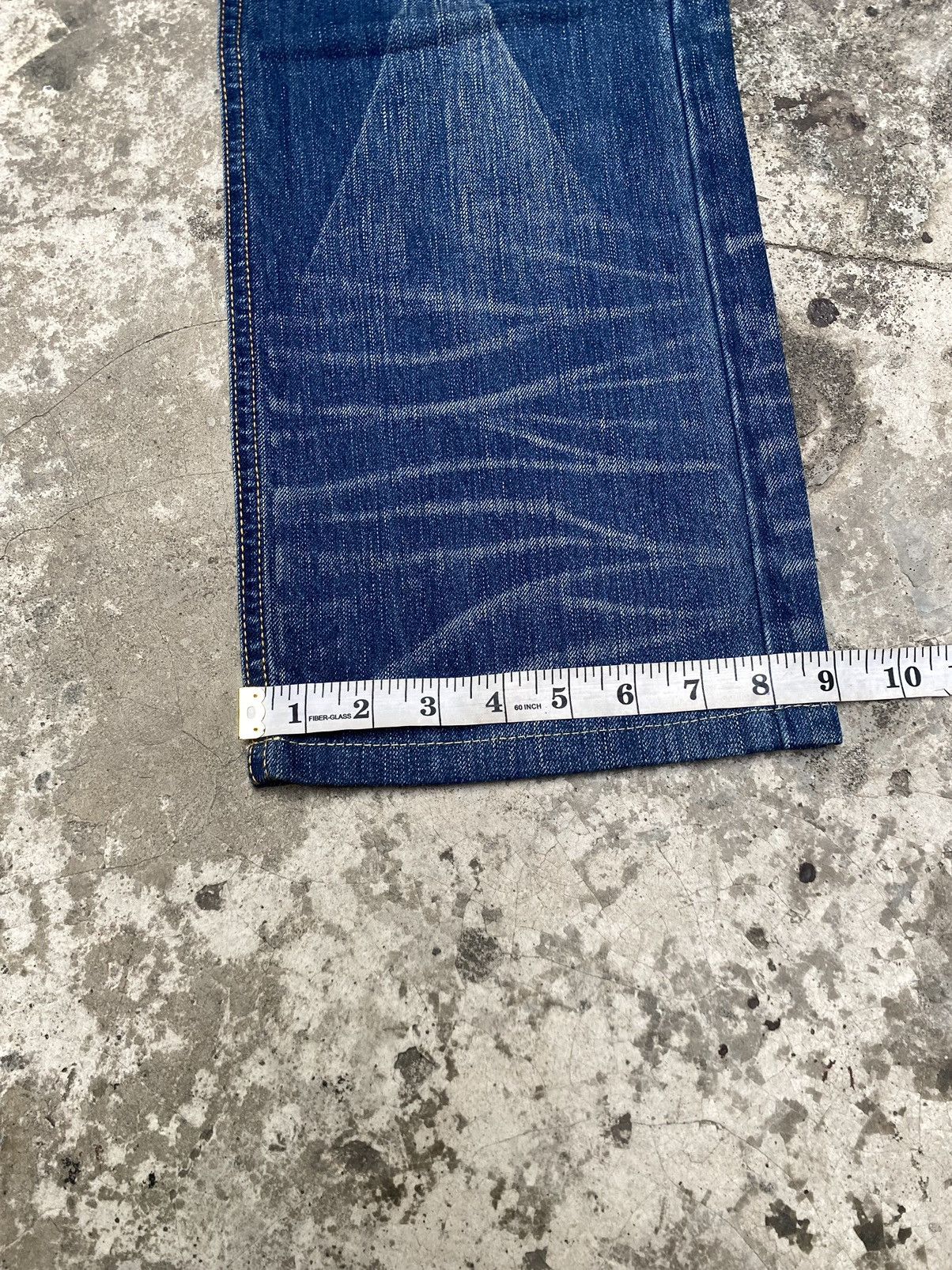 Japanese Brand Big Train Osaka Distressed Faded Blue Denim Japan Size US 36 / EU 52 - 11 Thumbnail