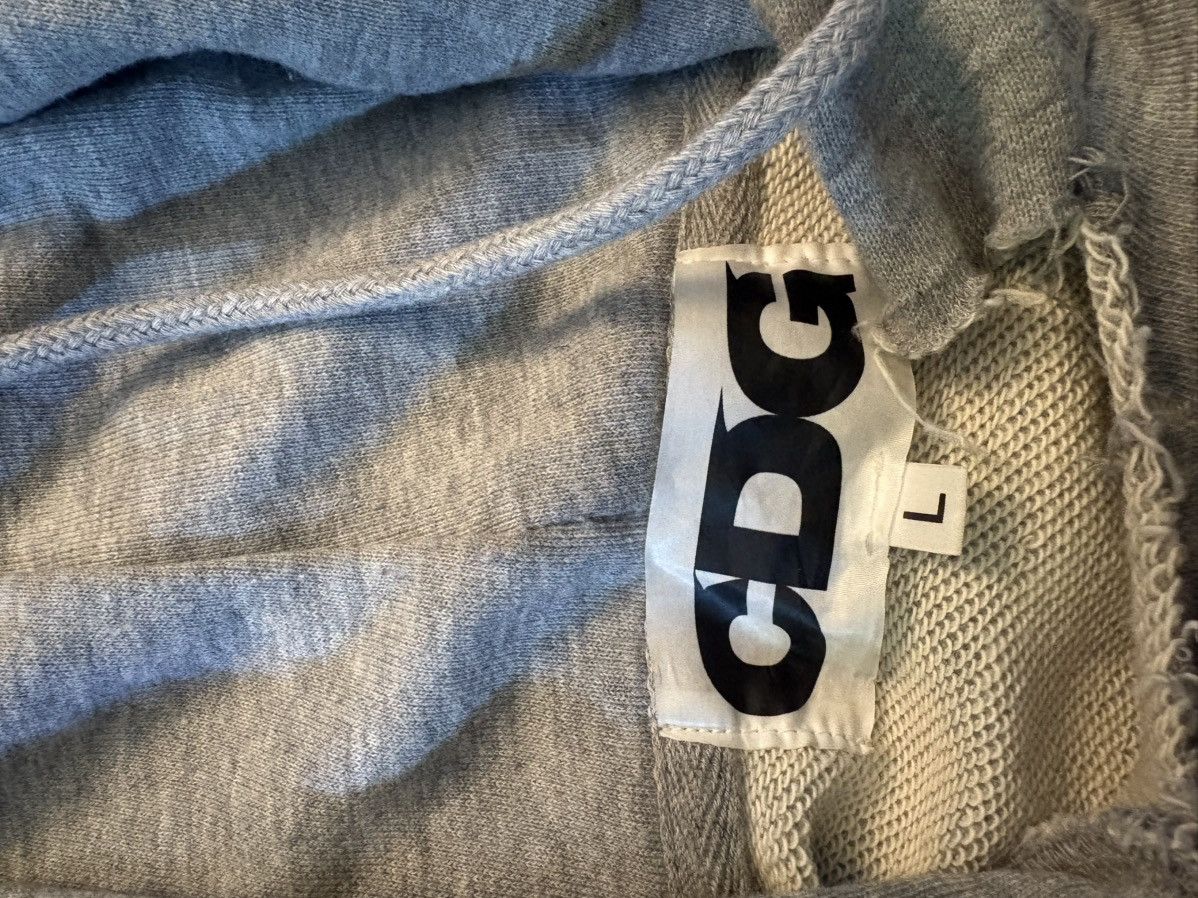 CDG by Comme des Garcons CDG GREY HOODIE Size US L / EU 52-54 / 3 - 3 Thumbnail