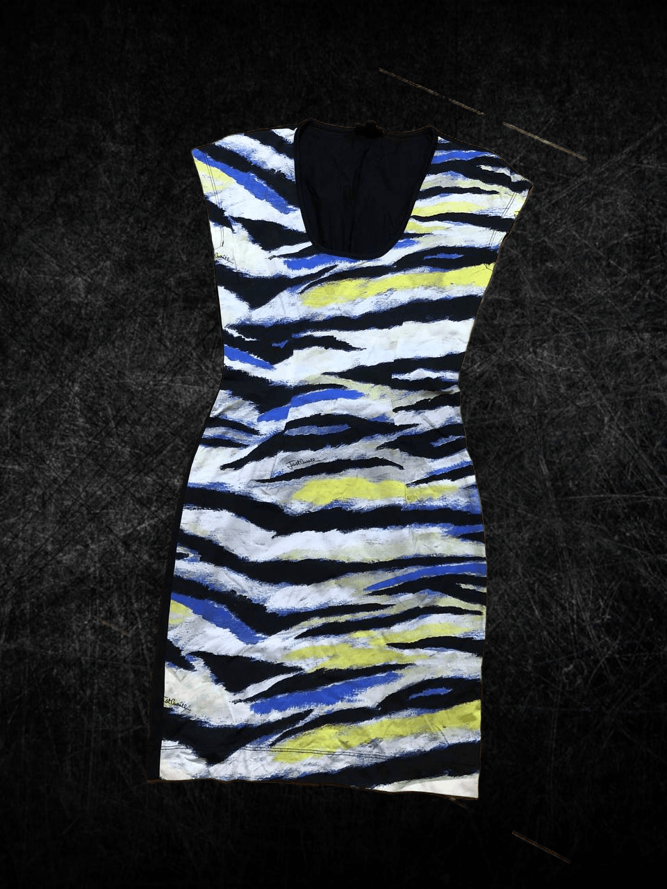 Just Cavalli Just Cavalli mini Dress Graphic Print Sleeve stretch Size S / US 4 / IT 40 - 1 Thumbnail