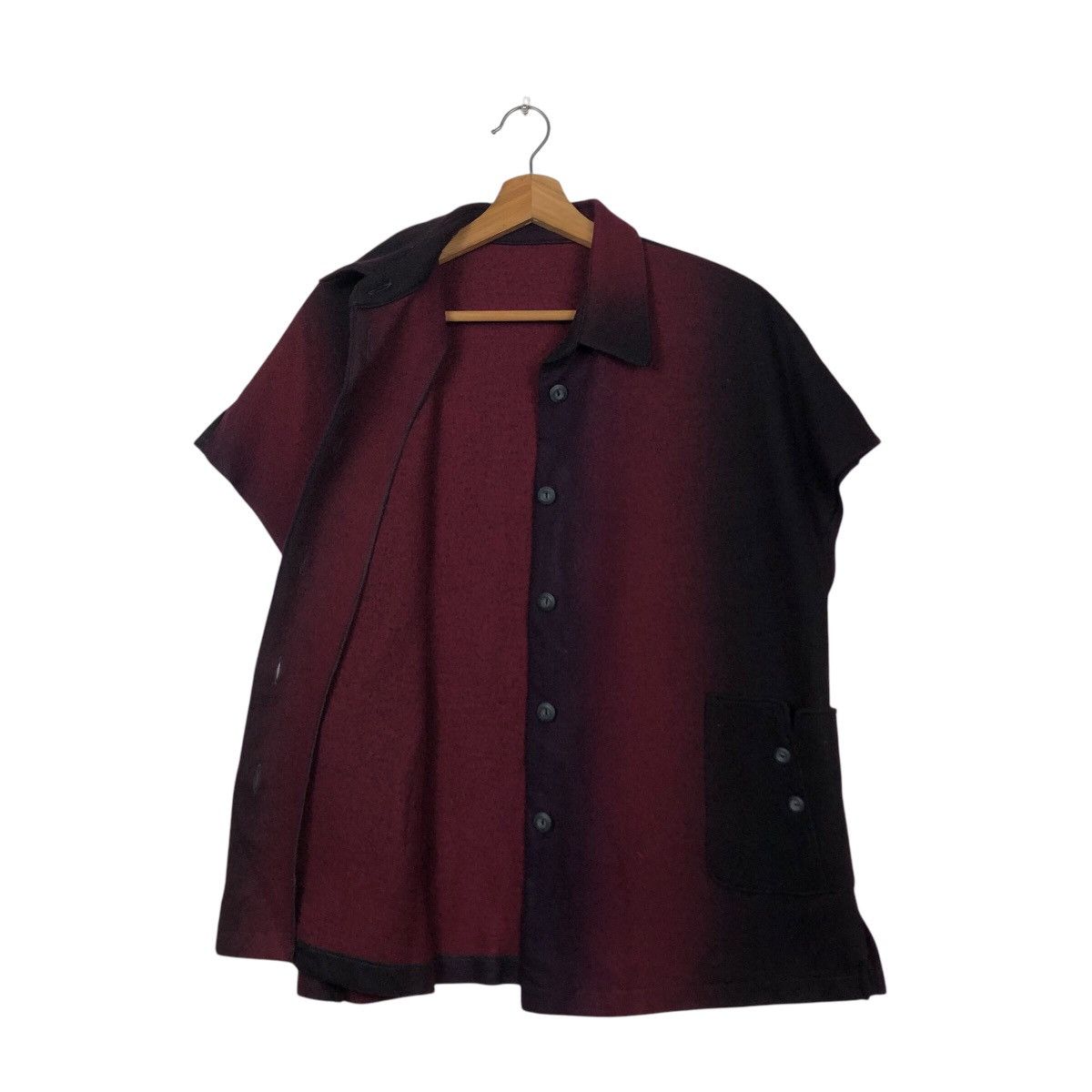 Japanese Brand 📌Vintage Short Sleeve Button Jacket Maruken Issey Miyake Size US M / EU 48-50 / 2 - 12 Thumbnail