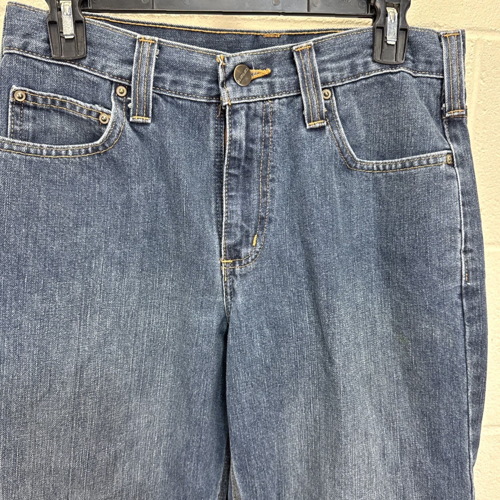 Carhartt Carhartt Jeans Denim Relaxed Fit Size 30x32 101483-968 Blue Medium Wash Men 5-Pocket Logo Workwear Classic 90s Grunge Motorcycle USA Size US 30 / EU 46 - 4 Thumbnail