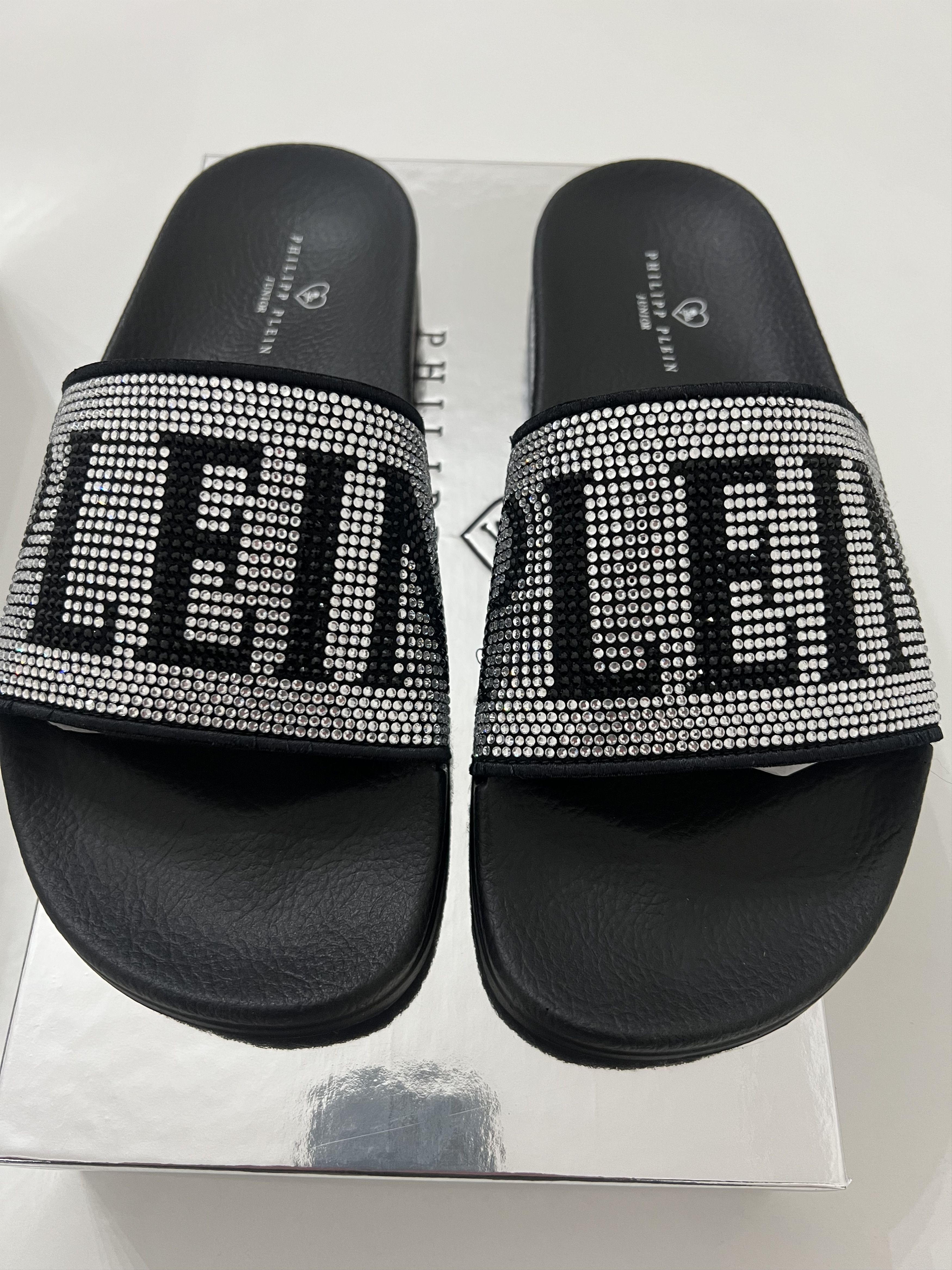Philipp Plein Philipp Plein - Slides Sandals,unisex Size 40 EU Size US 10 / IT 40 - 3 Thumbnail