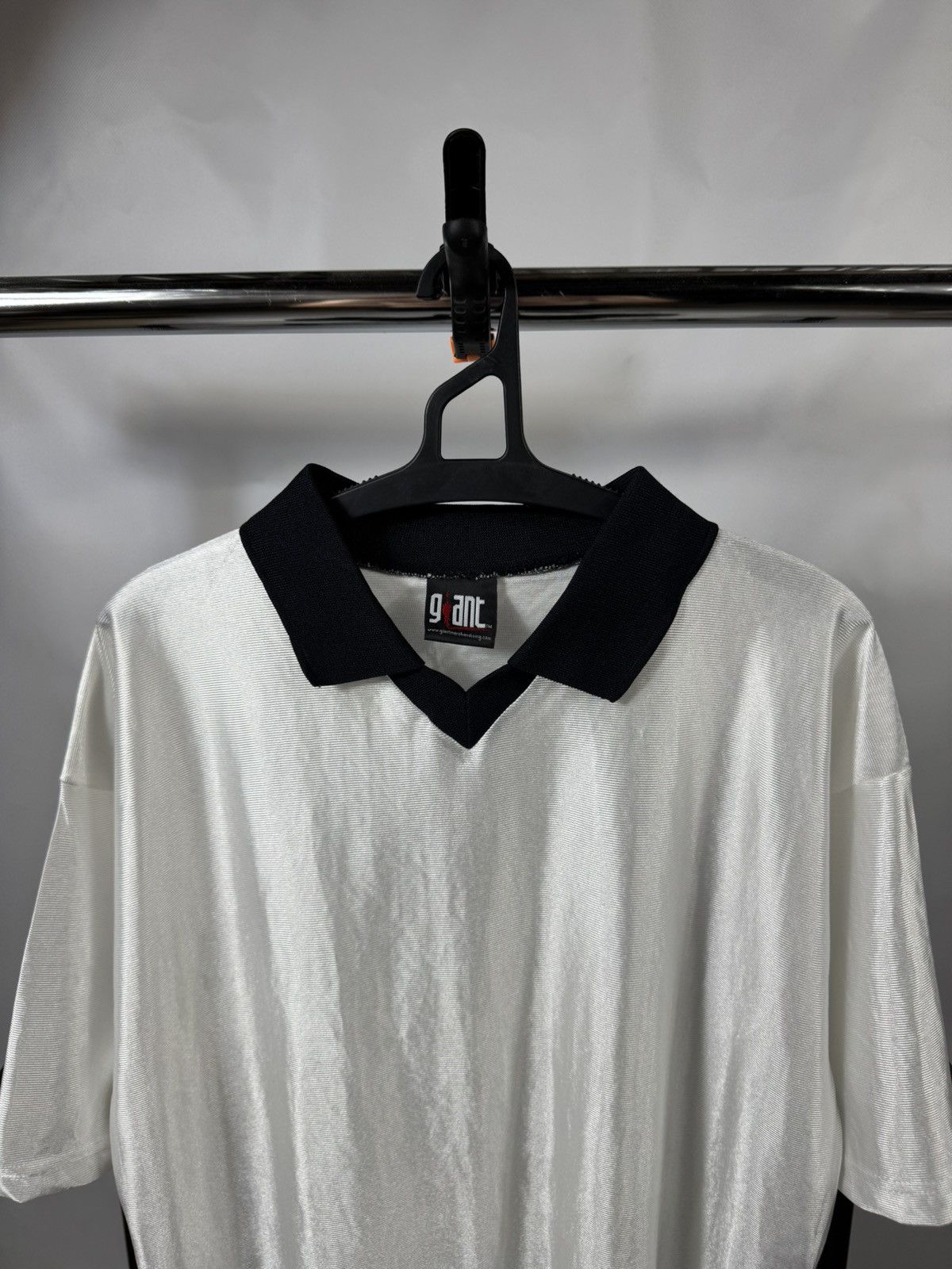 Giant Vintage Giant Shiny Polo T-Shirt Size US L / EU 52-54 / 3 - 3 Thumbnail