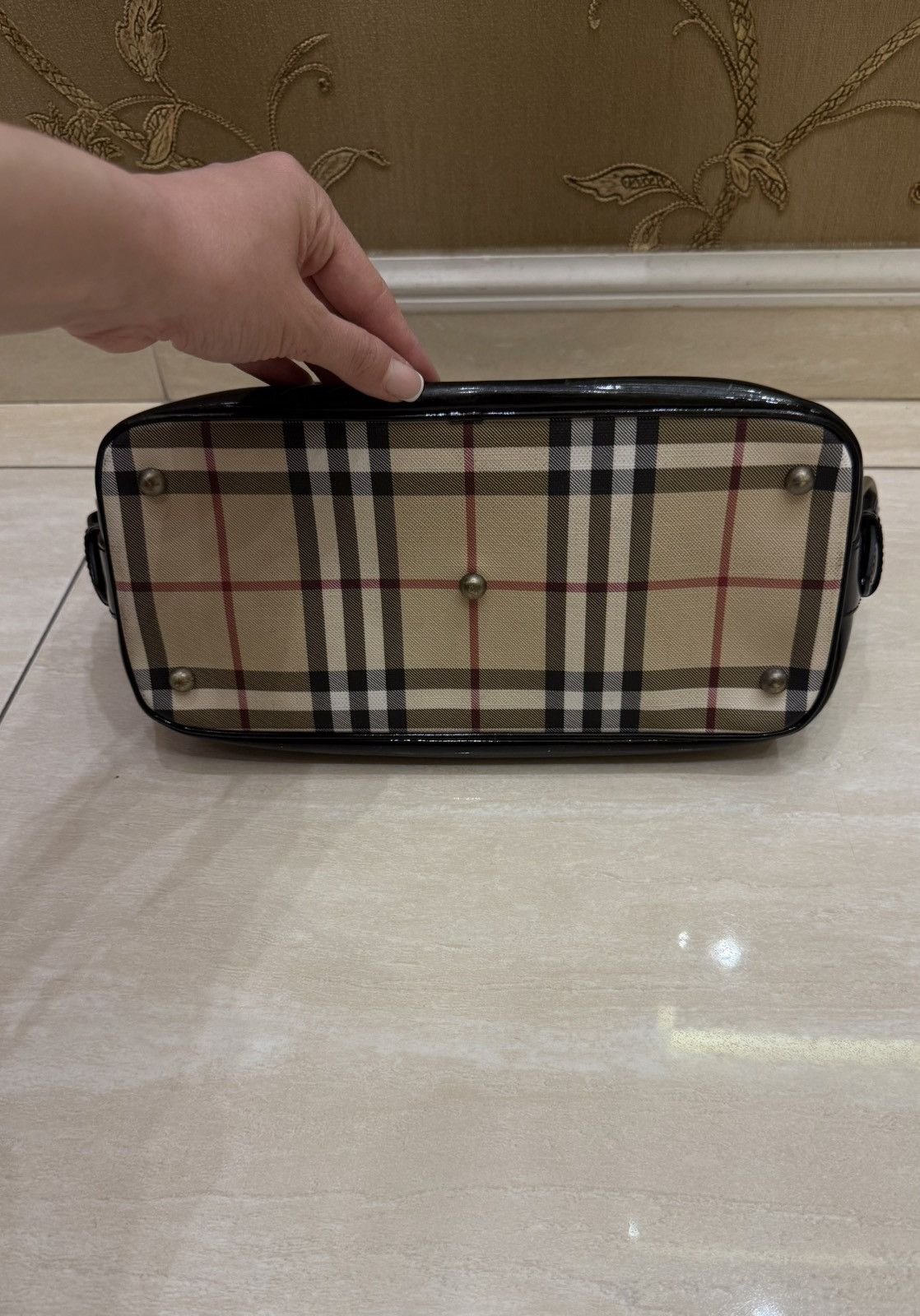 Burberry Burberry Nova Check Top Handle Bag Limited Edition Size ONE SIZE - 7 Thumbnail