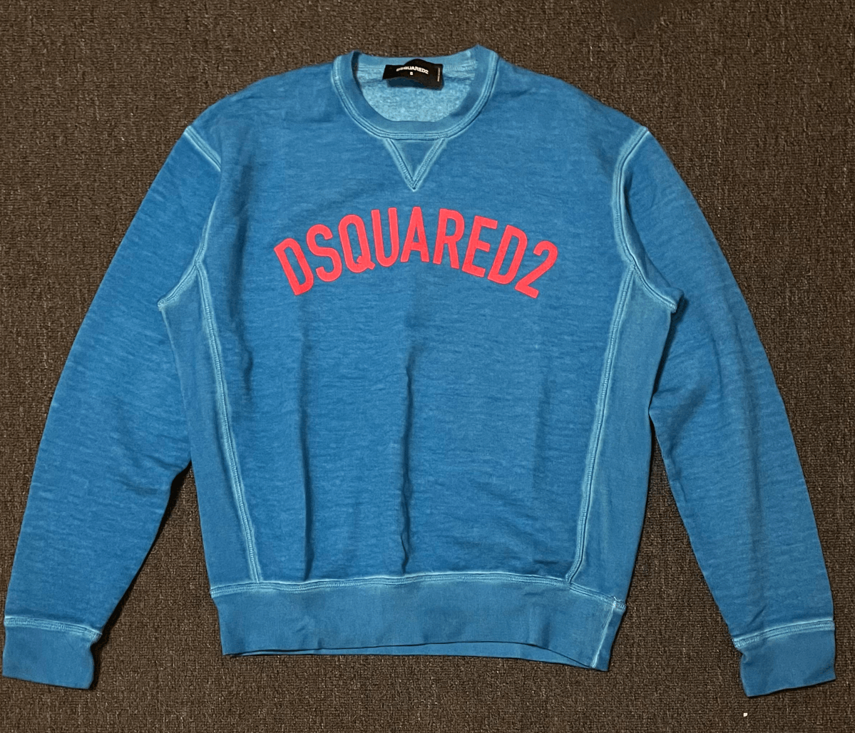 Dsquared2 DSQUARED2 blue sweatshirt jumper oversize size S Size US S / EU 44-46 / 1 - 2 Thumbnail