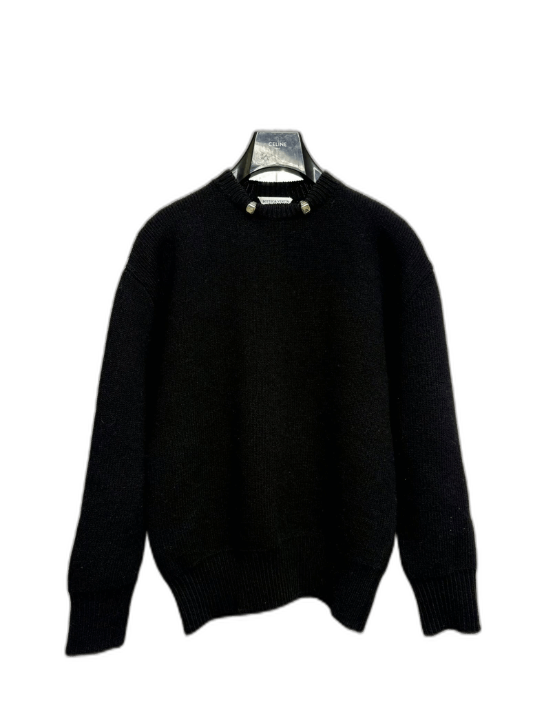 Bottega Veneta Bottega Veneta Black Ring Sweater Size US S / EU 44-46 / 1 - 1 Thumbnail