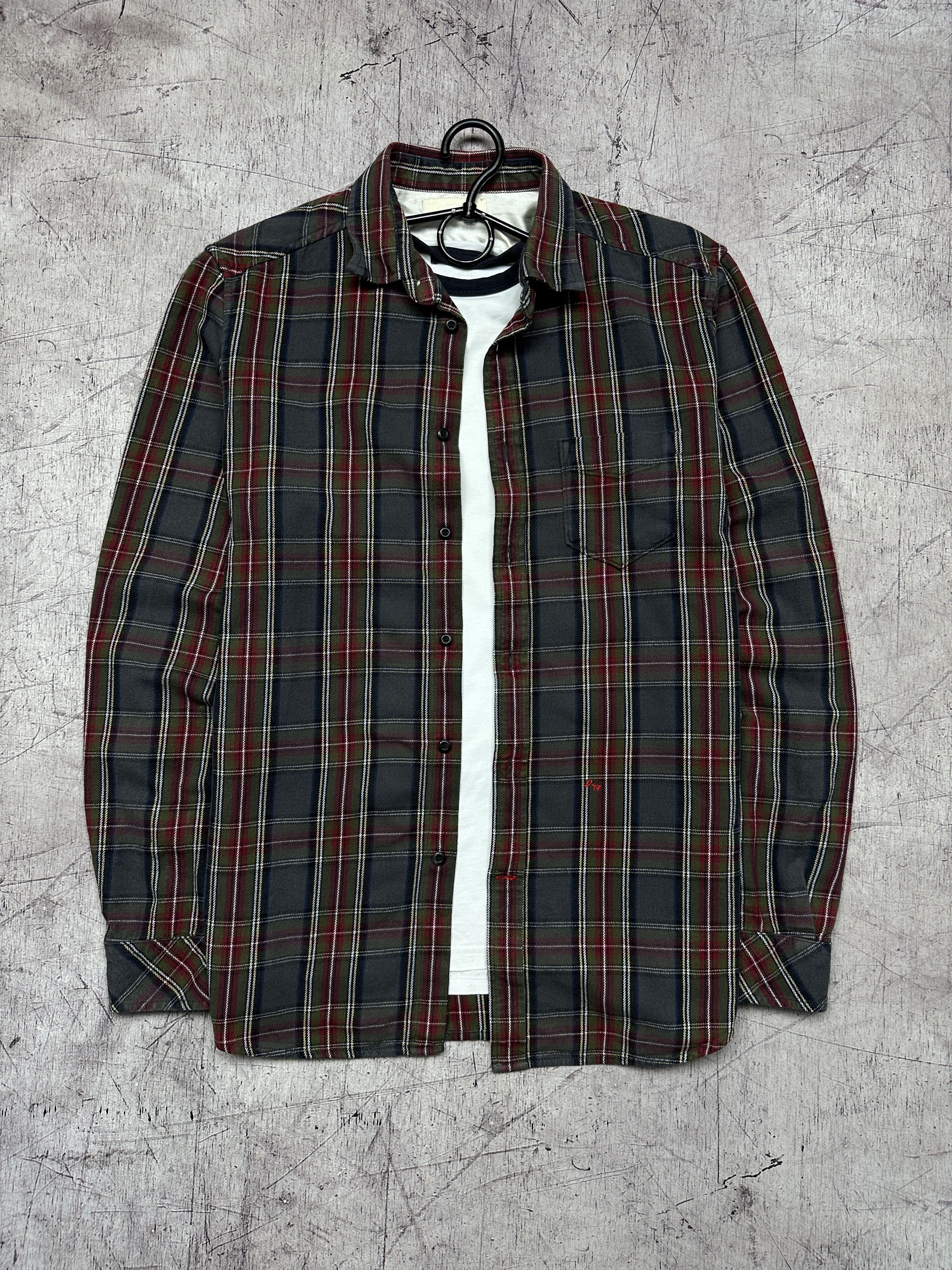 Diesel Diesel Mens Flannel Plaid Shirt Size US L / EU 52-54 / 3 - 1 Thumbnail