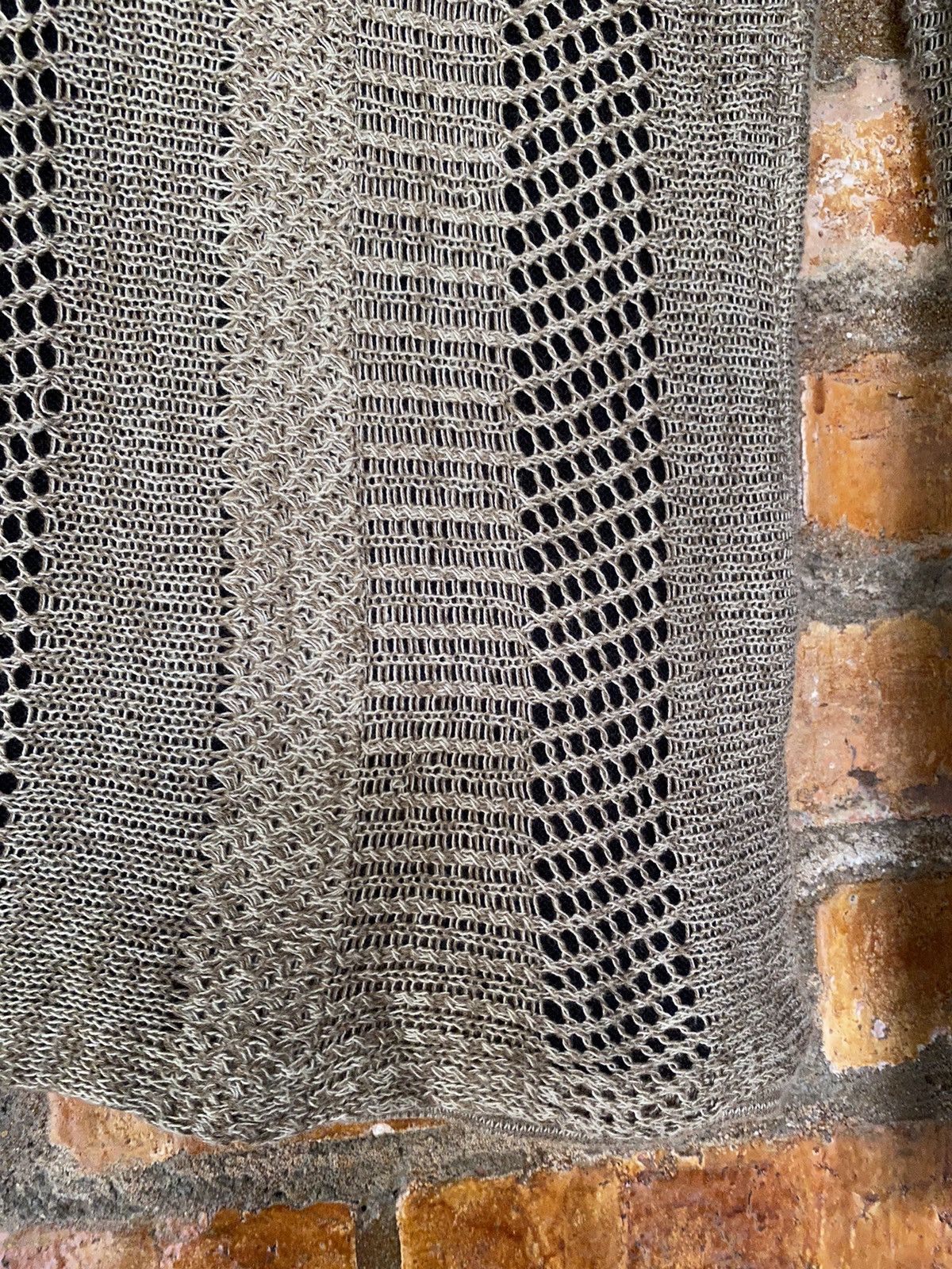 General Research × Japanese Brand × Slick SLICK Japan Mesh spider Web Knit Size US S / EU 44-46 / 1 - 12 Thumbnail