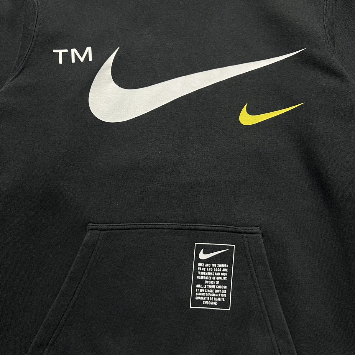 Nike Nike Sportswear TM NSW Hoodie Big Swoosh Logo Y2K Streetwear Size US S / EU 44-46 / 1 - 2 Thumbnail