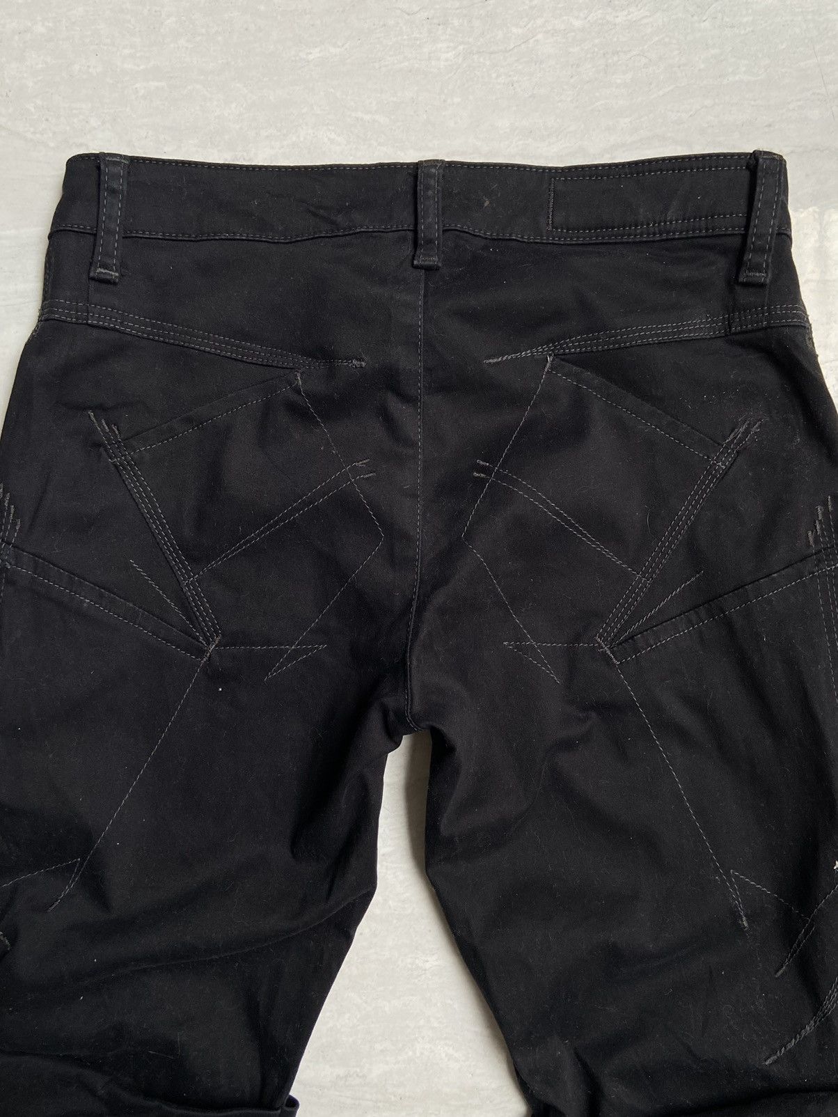 Marithe + Francois Girbaud MARITHE FRANCOIS GIRBAUD Black Pants Size US 27 - 12 Thumbnail