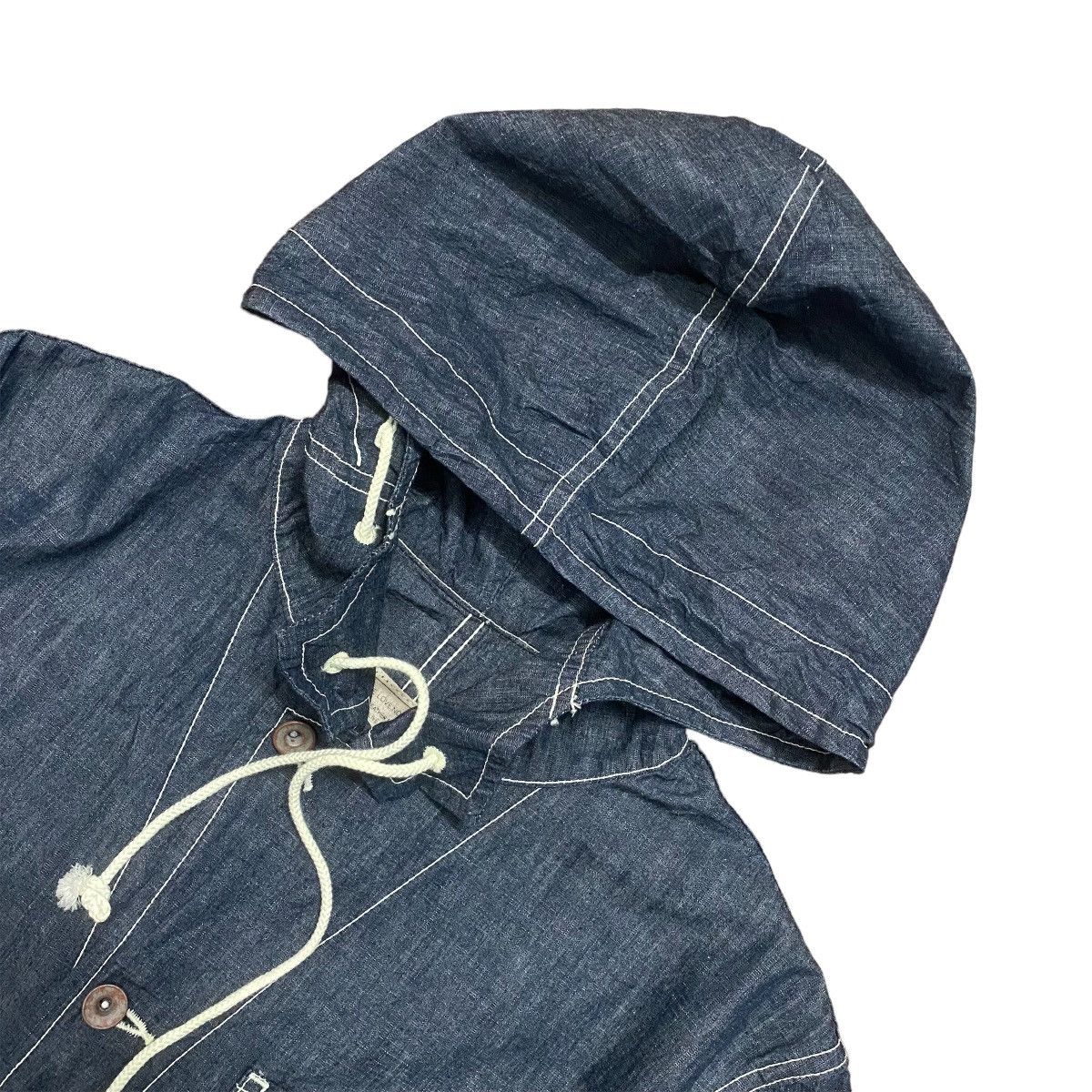 Momotaro Jeans Japanese Chambray Jacket by ink Japan Denim Iron Heart Size US S / EU 44-46 / 1 - 3 Thumbnail